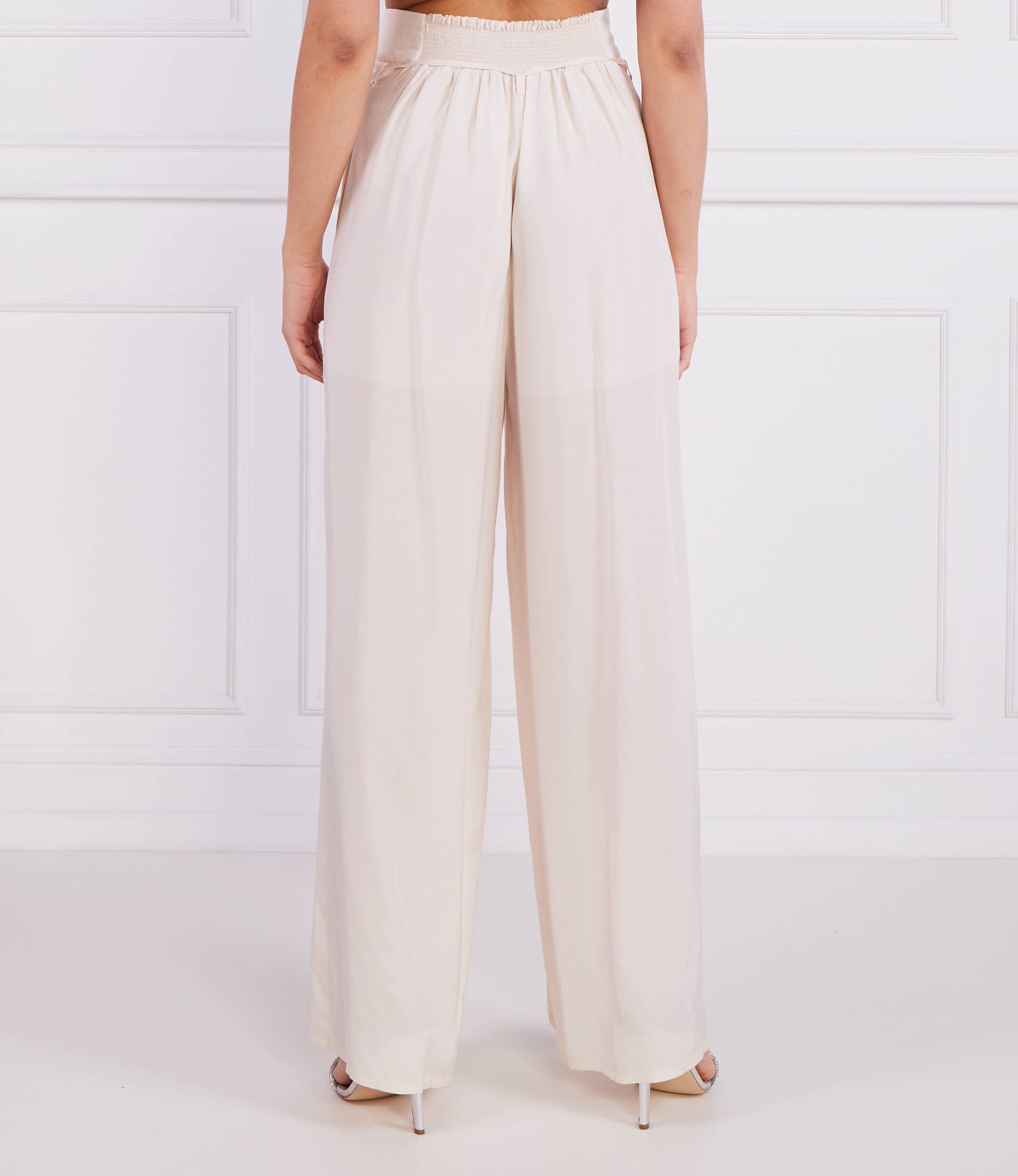 Patrizia Pepe Pantaloni cu cordon Palazzo | Loose fit