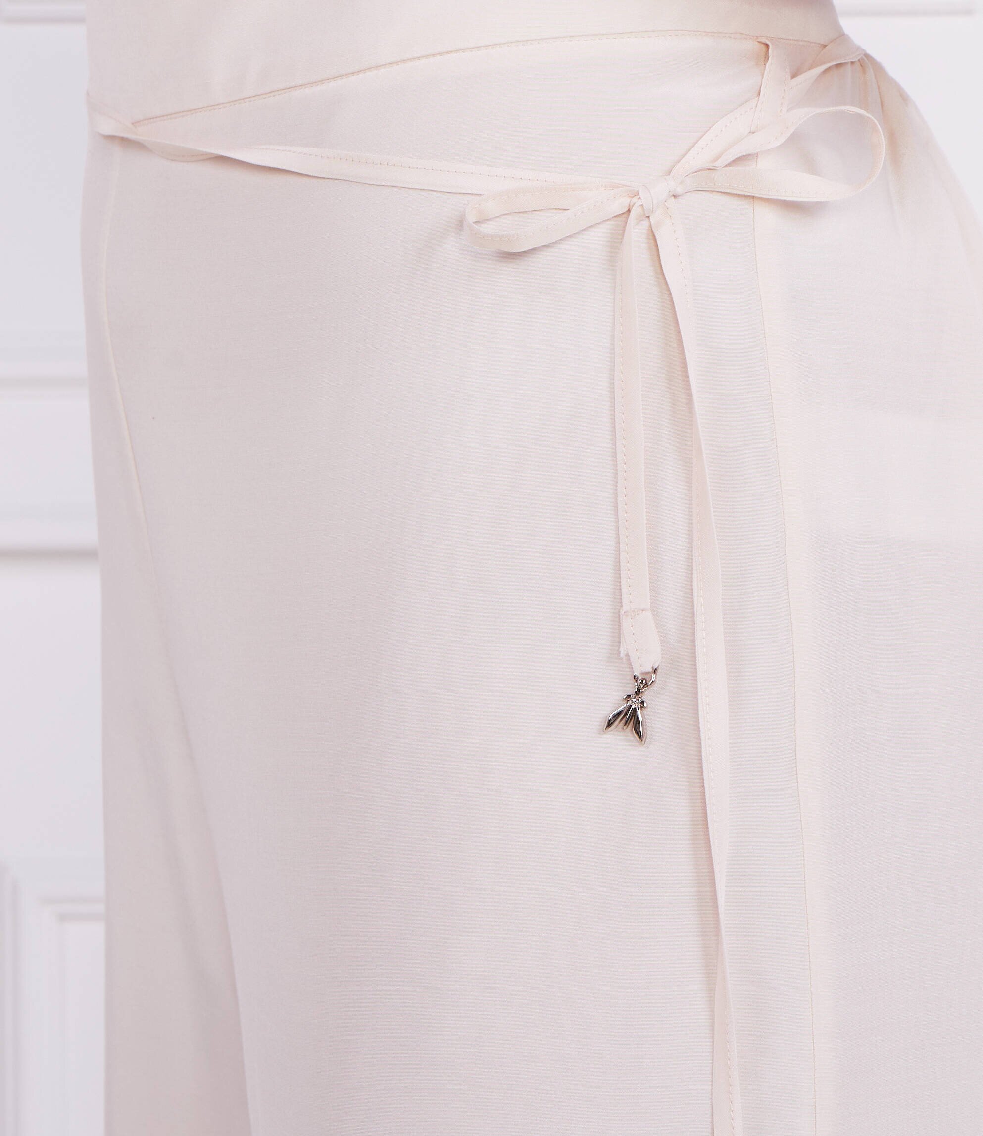 Patrizia Pepe Pantaloni cu cordon Palazzo | Loose fit