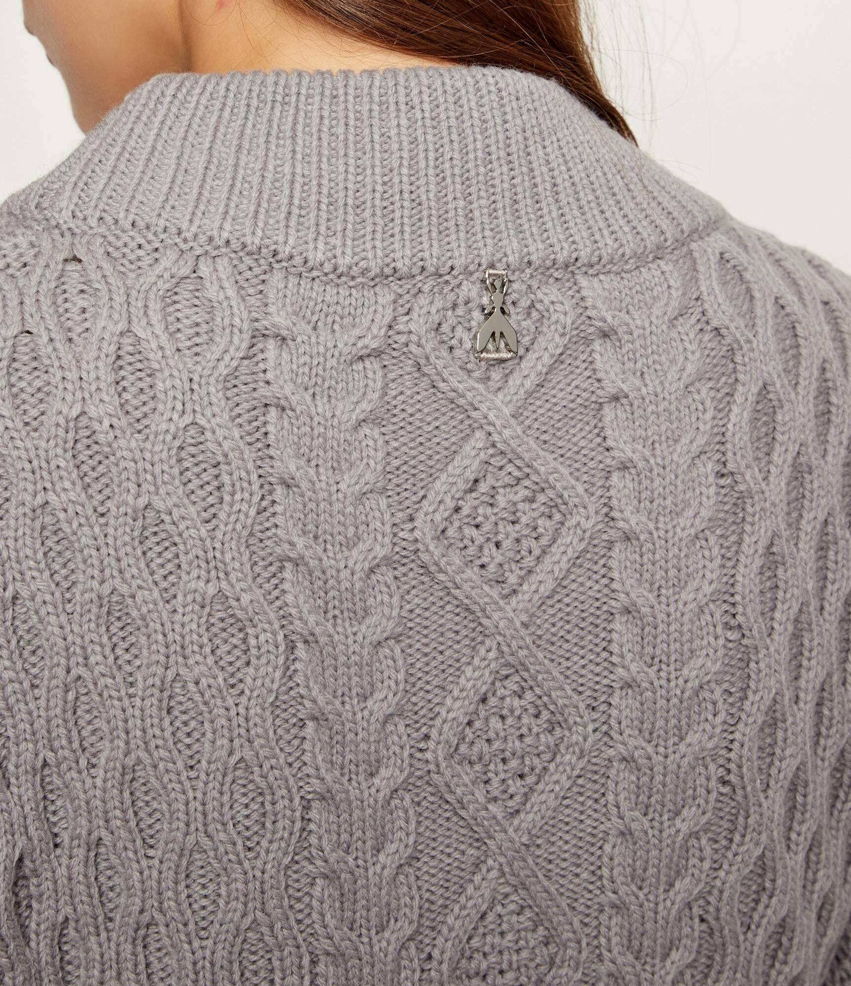 Patrizia Pepe Pulover | Cropped Fit cu adaos de lână