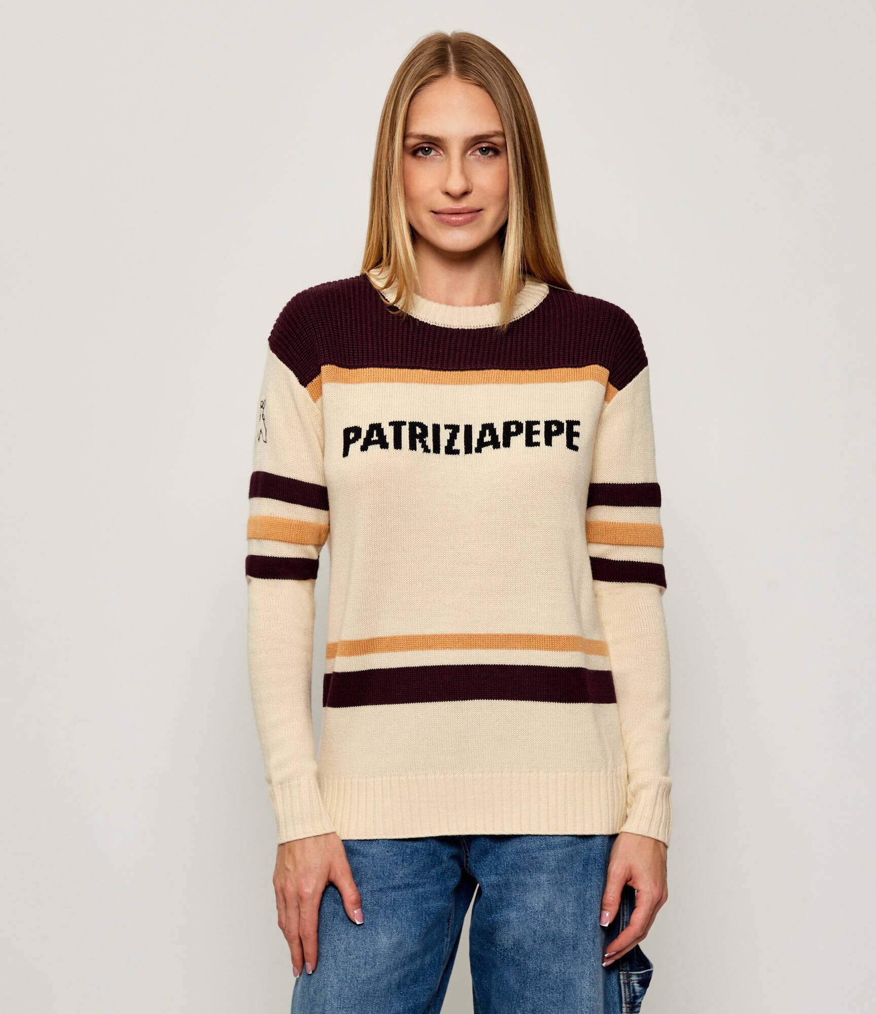 Patrizia Pepe Pulover | regular fit cu adaos de lână