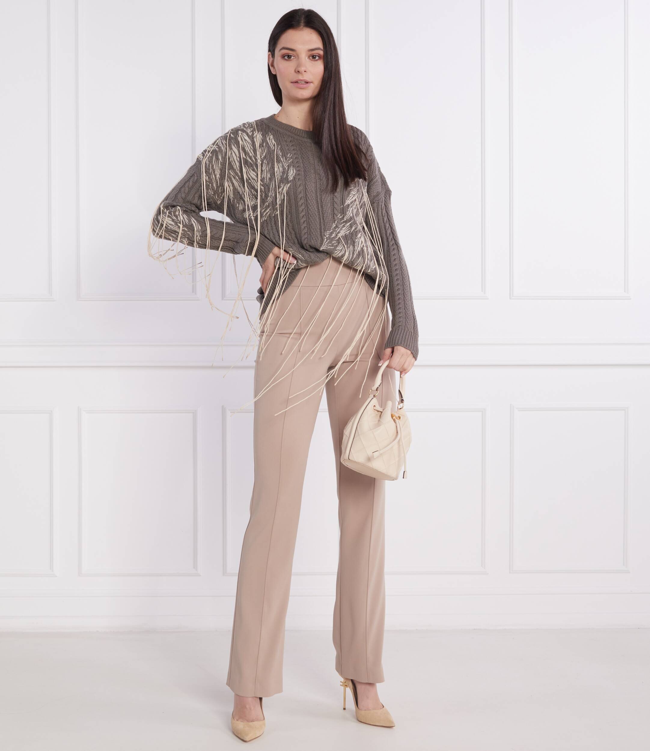 Patrizia Pepe Pulover | Regular Fit cu adaos de lână
