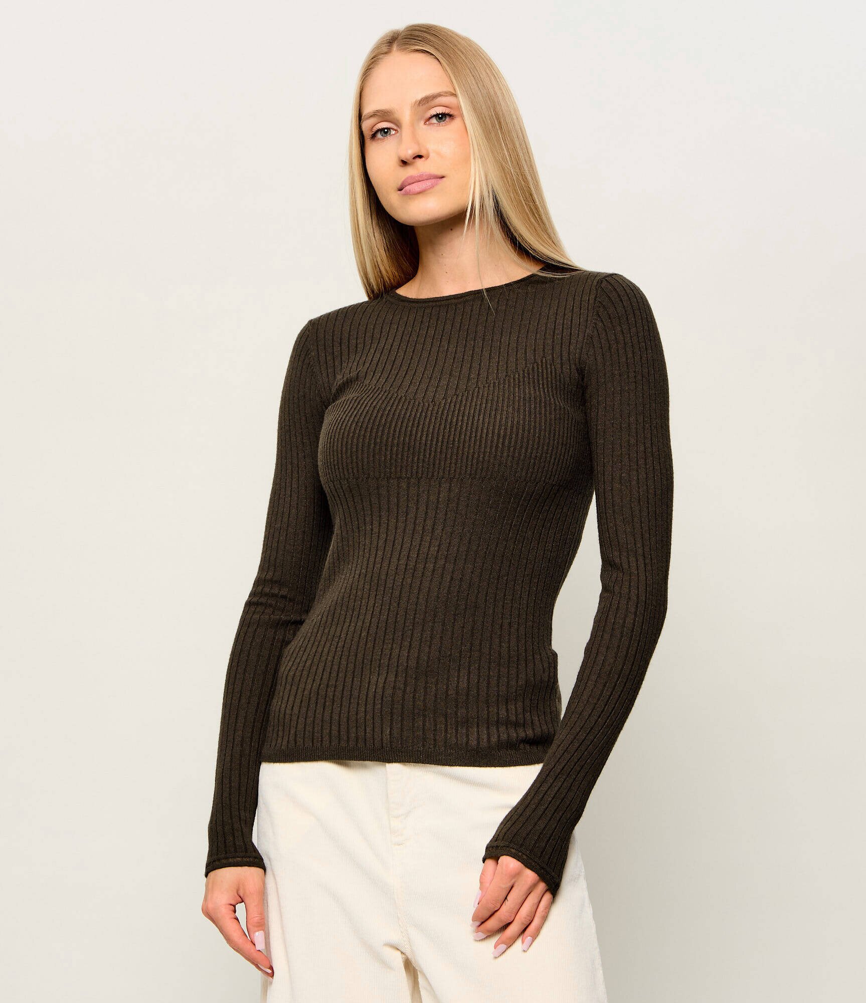 Patrizia Pepe Pulover | Slim Fit cu adaos de lână