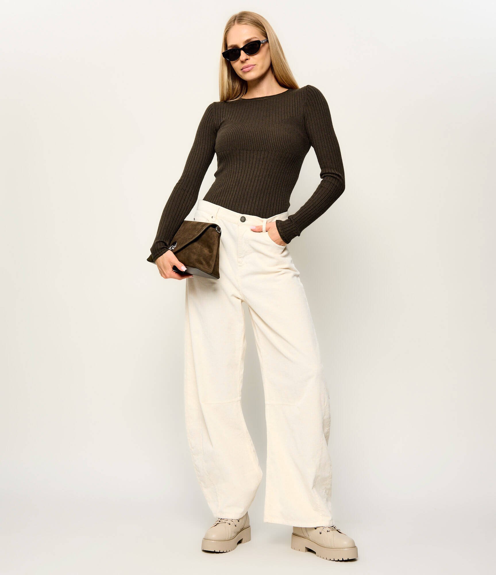 Patrizia Pepe Pulover | Slim Fit cu adaos de lână