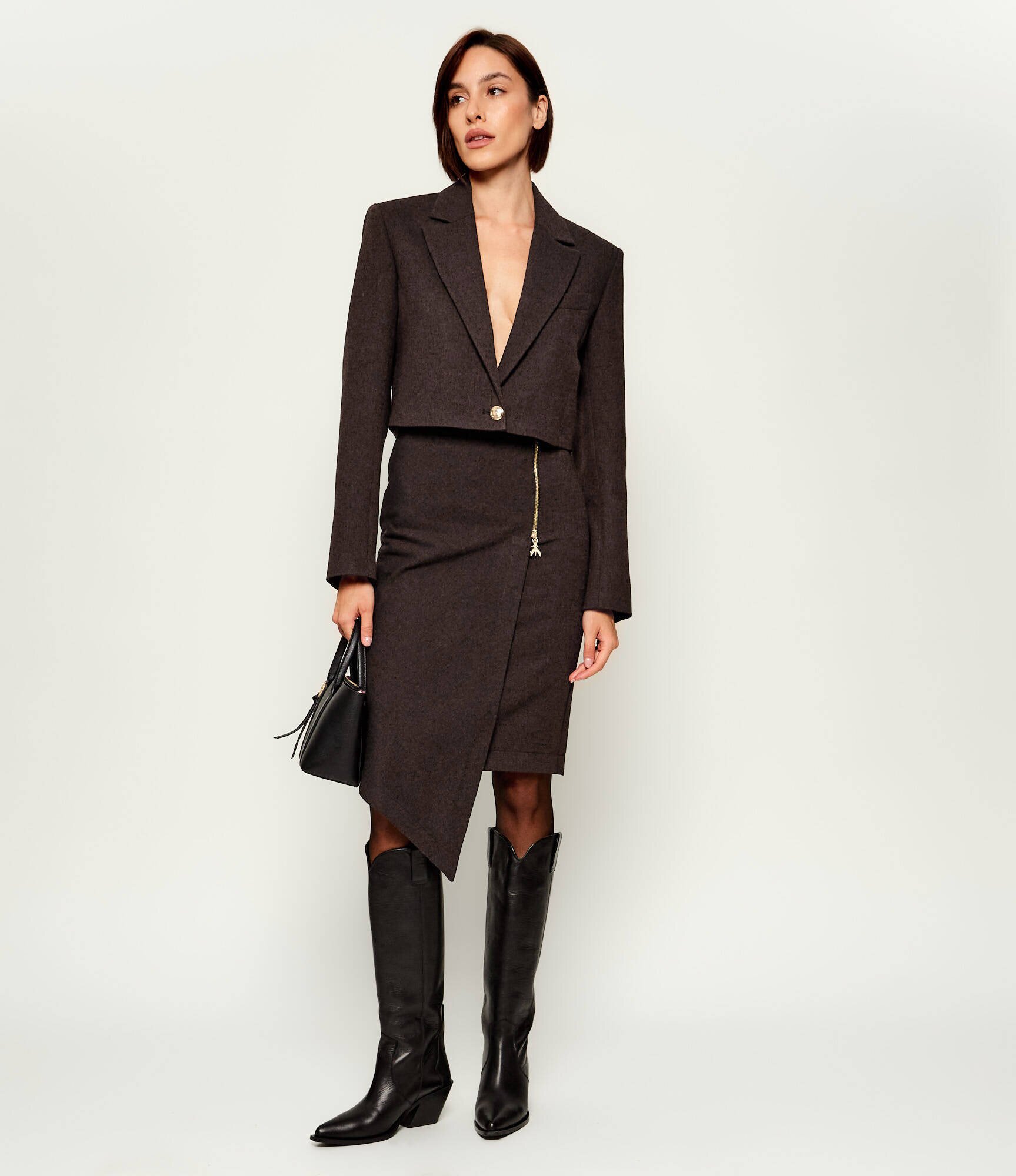 Patrizia Pepe Sacou | Cropped Fit
