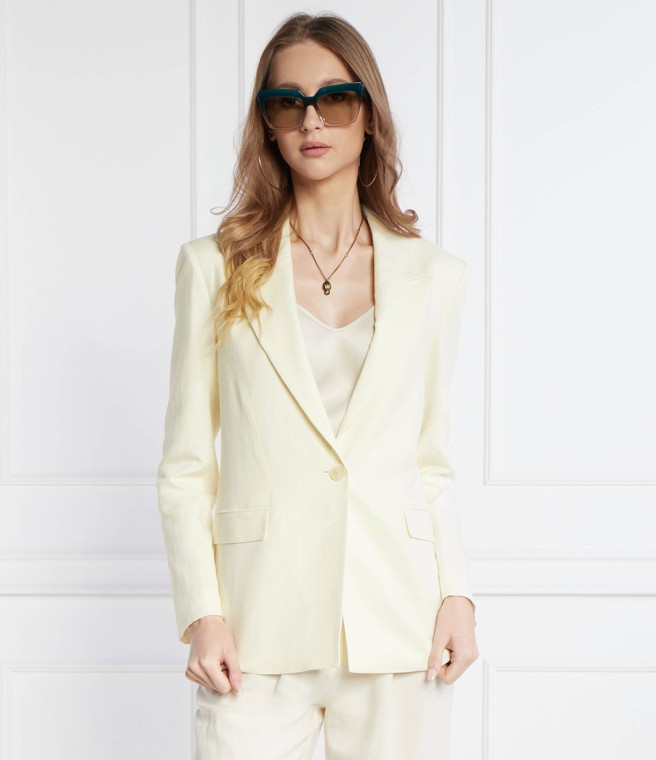 Patrizia Pepe Sacou Essential | Regular Fit | cu adaos de in