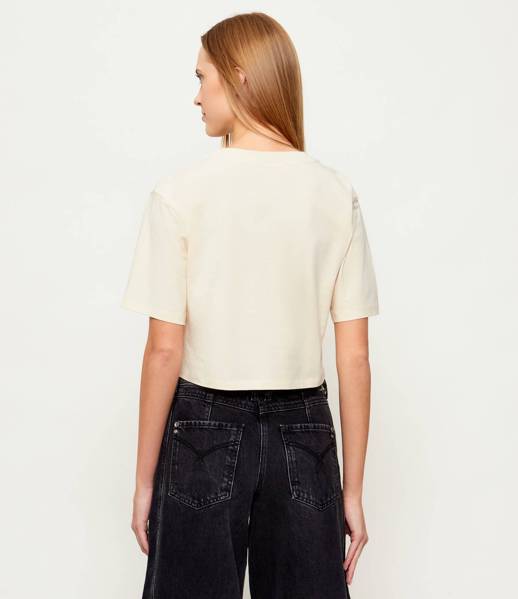 Patrizia Pepe Tricou | Cropped Fit