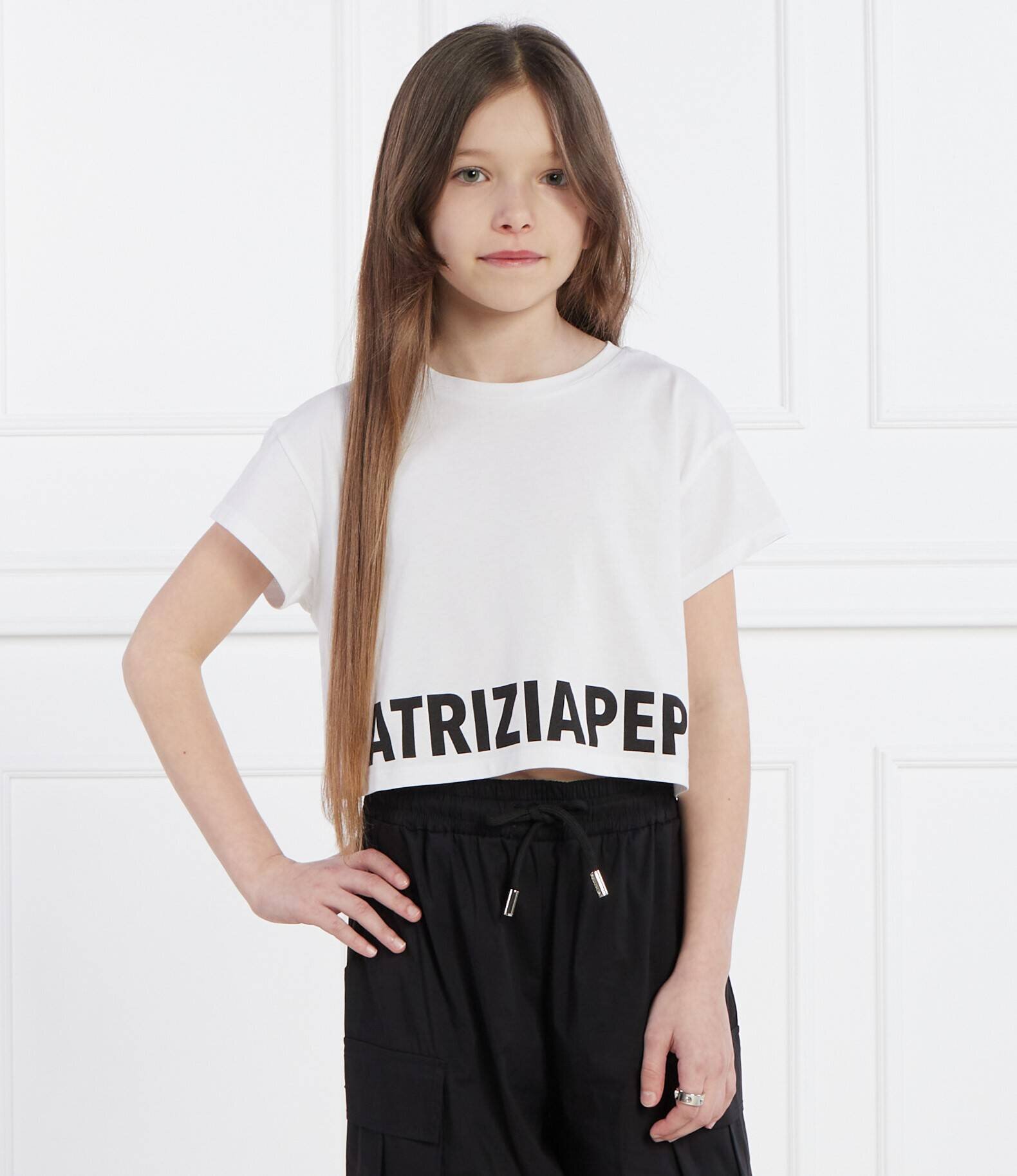 Patrizia Pepe Tricou MAGLIA | Cropped Fit