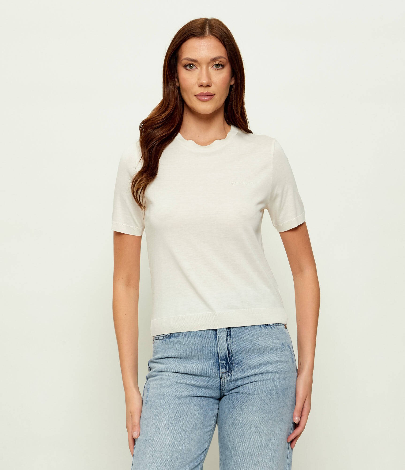 Patrizia Pepe Tricou | Slim Fit