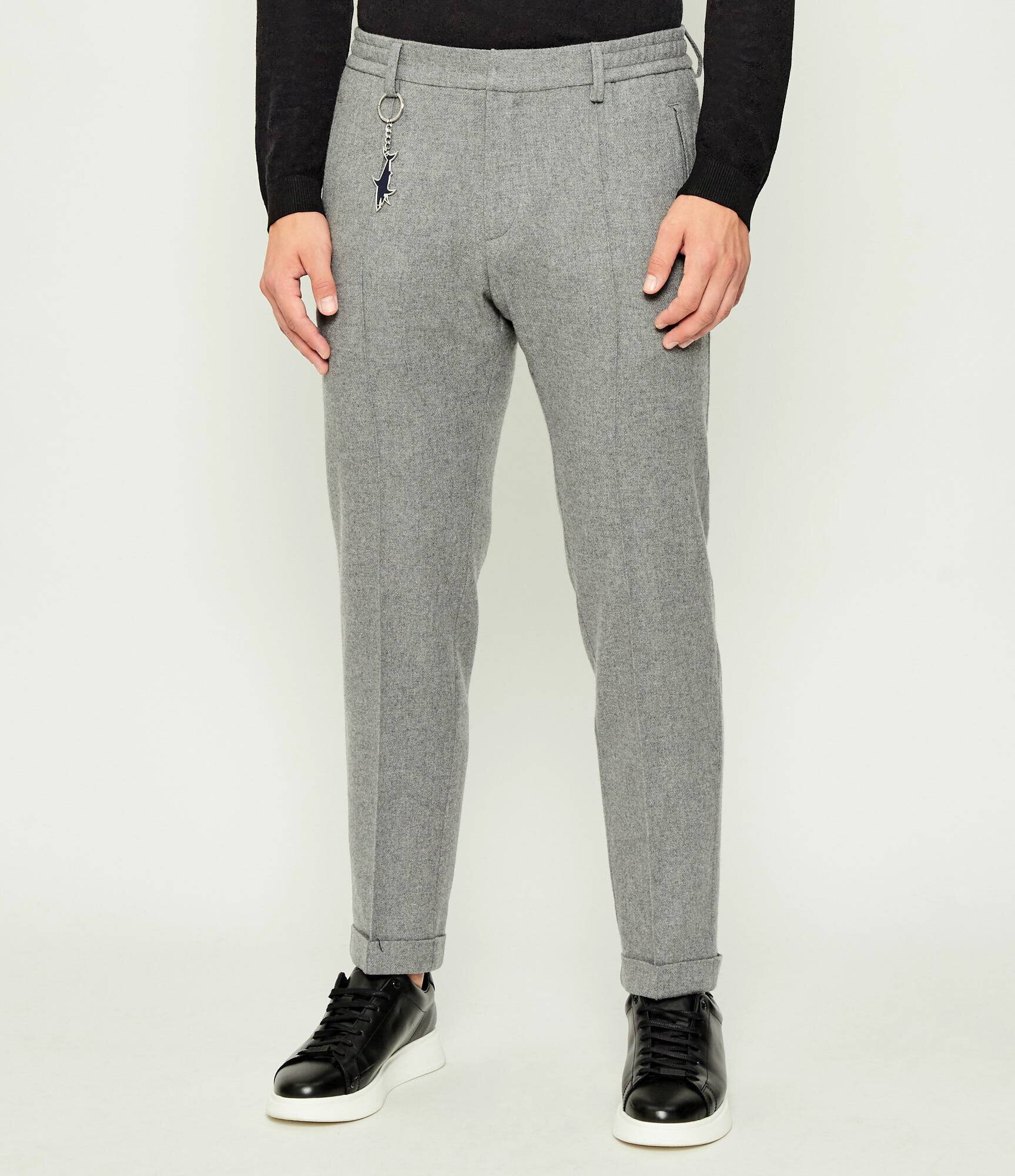 PAUL&SHARK De lână pantaloni chino | Regular Fit cu adaos de cașmir