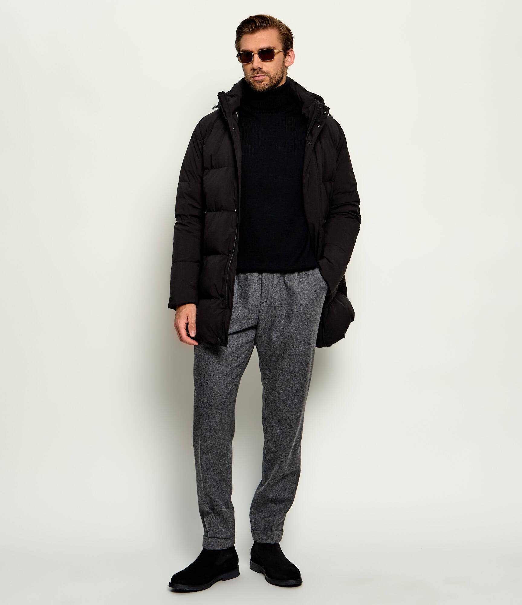 PAUL&SHARK De lână pantaloni | Tapered fit