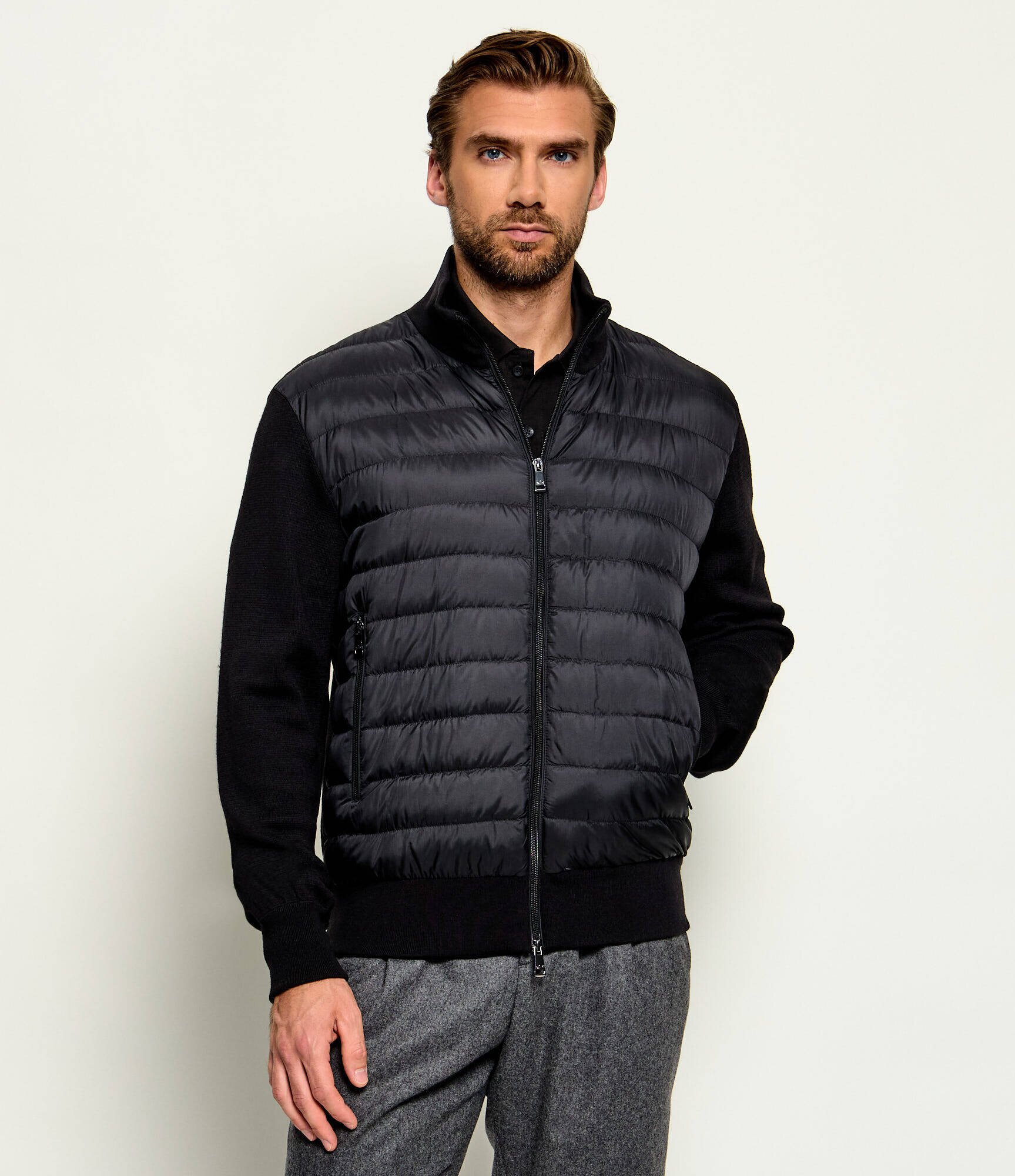 PAUL&SHARK Geacă | regular fit cu adaos de lână