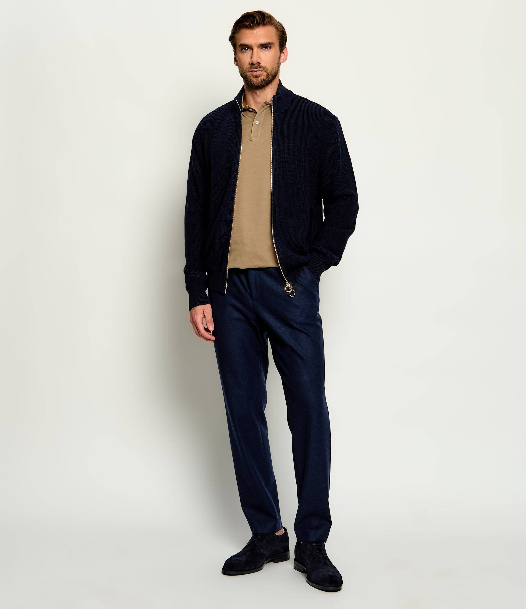 PAUL&SHARK Pulover | regular fit cu adaos de lână
