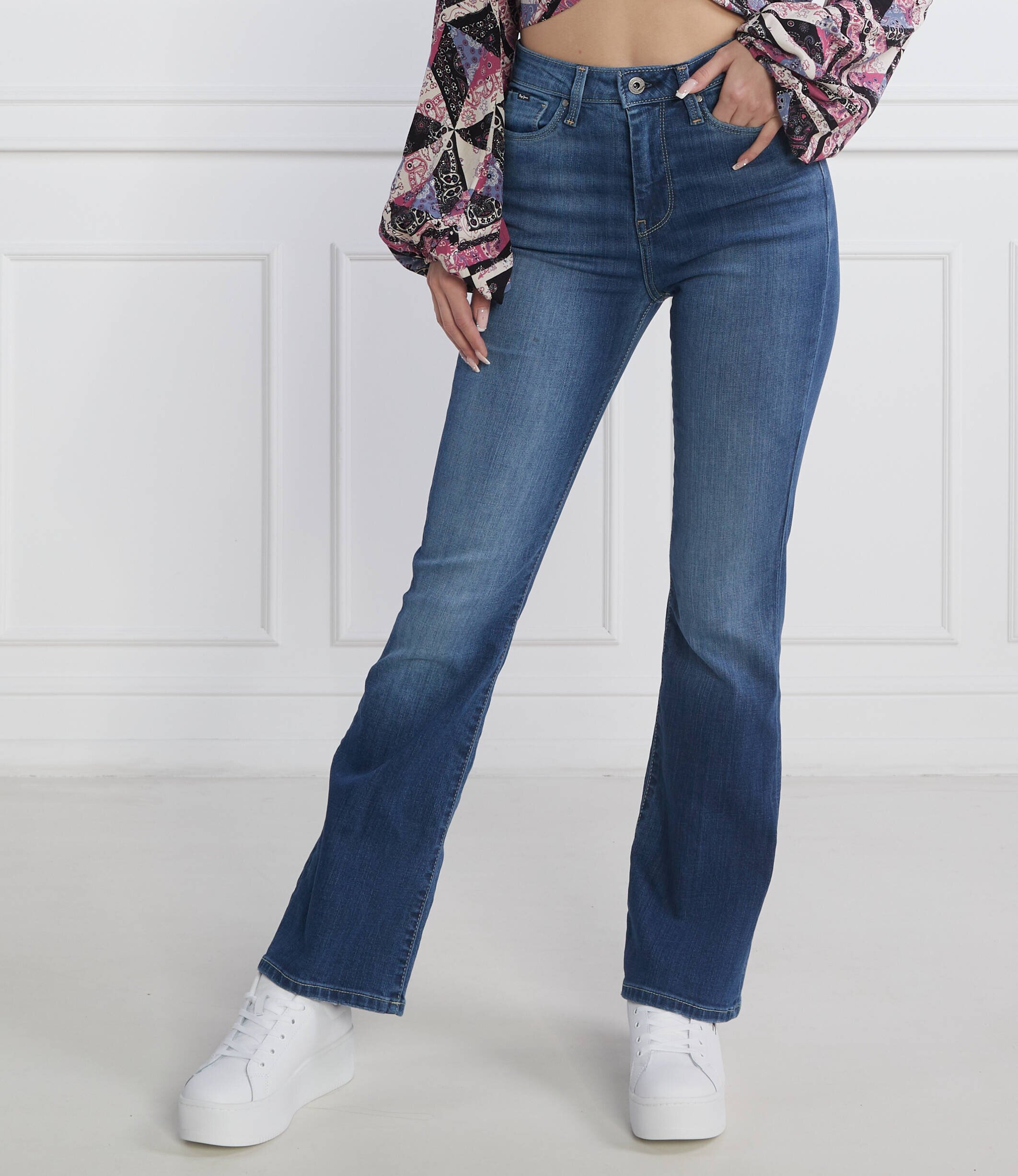 Pepe Jeans London Blugi DION FLARE | flare fit | high waist