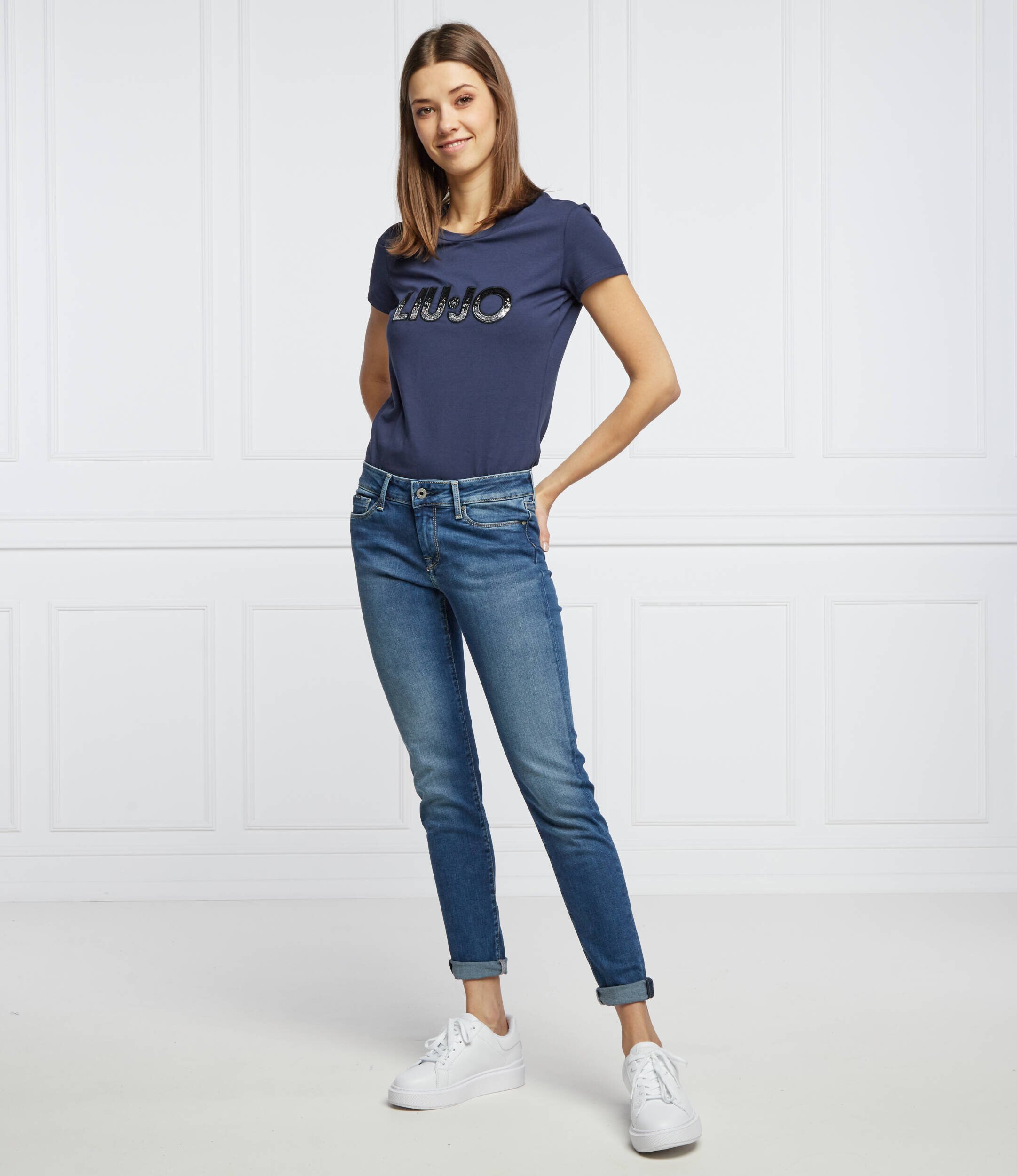 Pepe Jeans London Blugi Soho | Skinny fit | mid waist