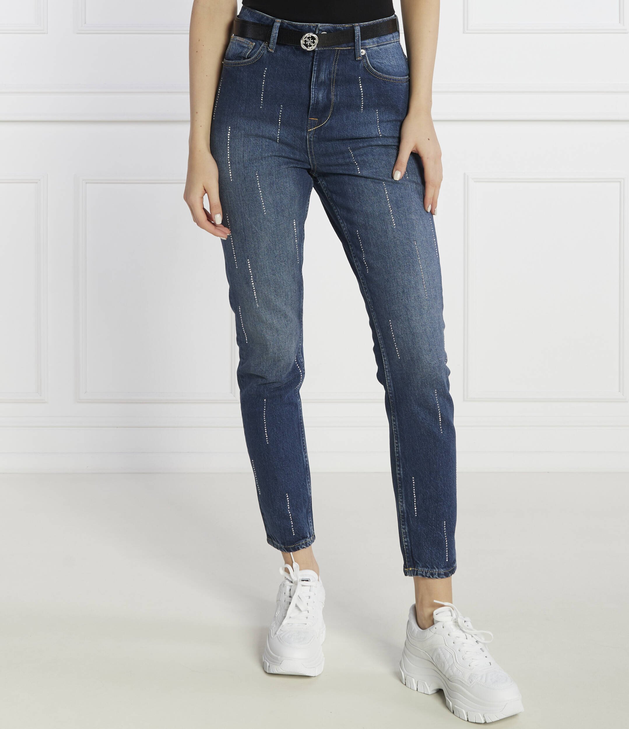 Pepe Jeans London Blugi UHW SPARKLE | Tapered