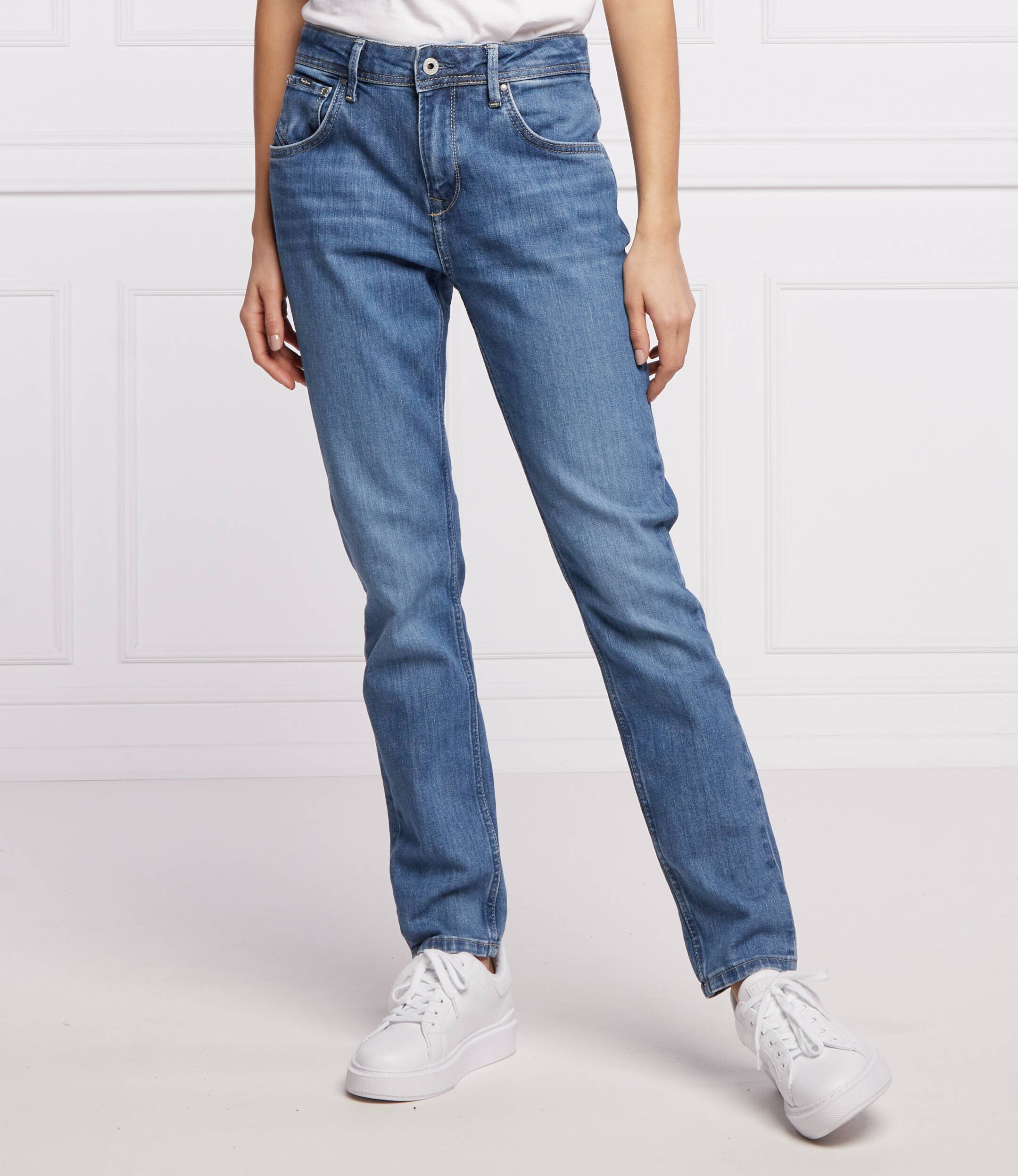 Pepe Jeans London Blugi violet | Mom Fit | high waist