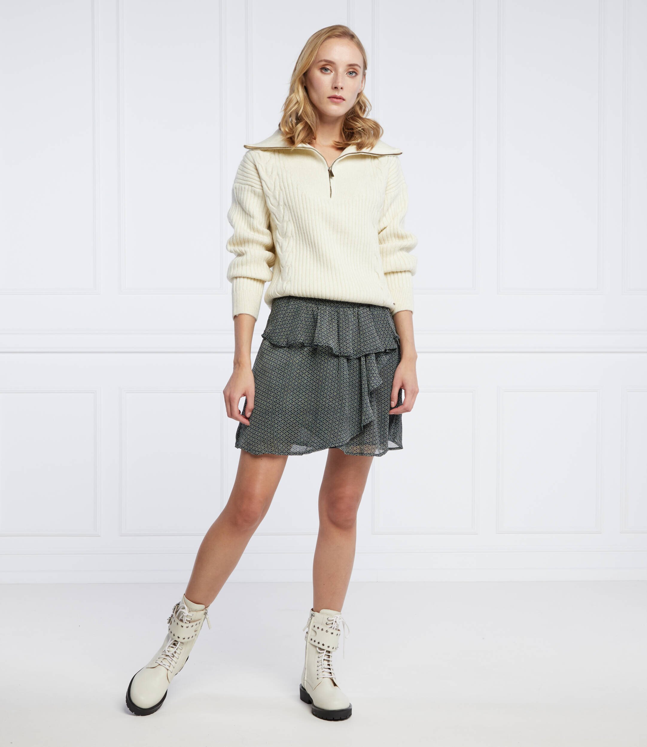 Pepe Jeans London Fustă LANA