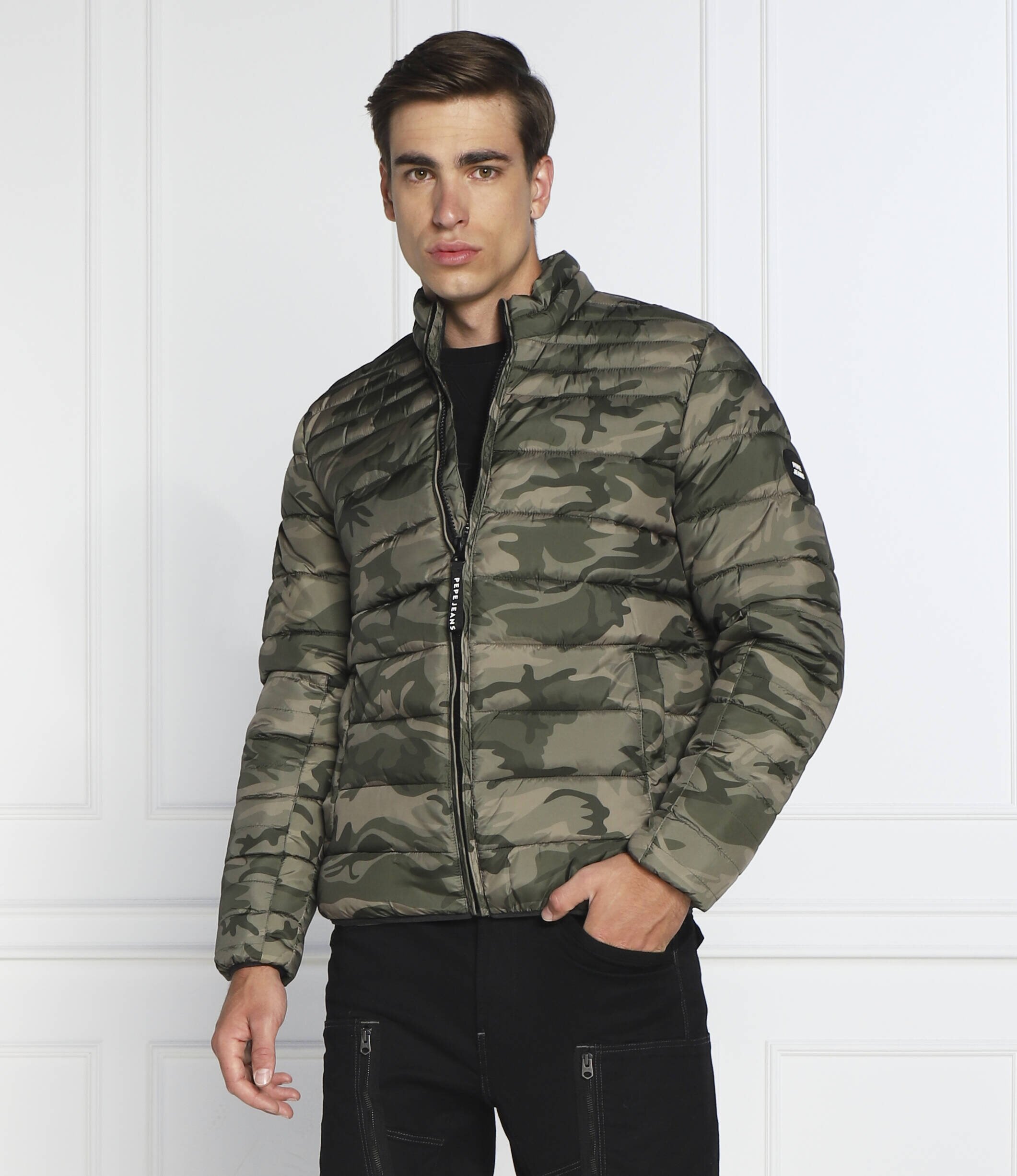 Pepe Jeans London Geacă JACK CAMO | Regular Fit