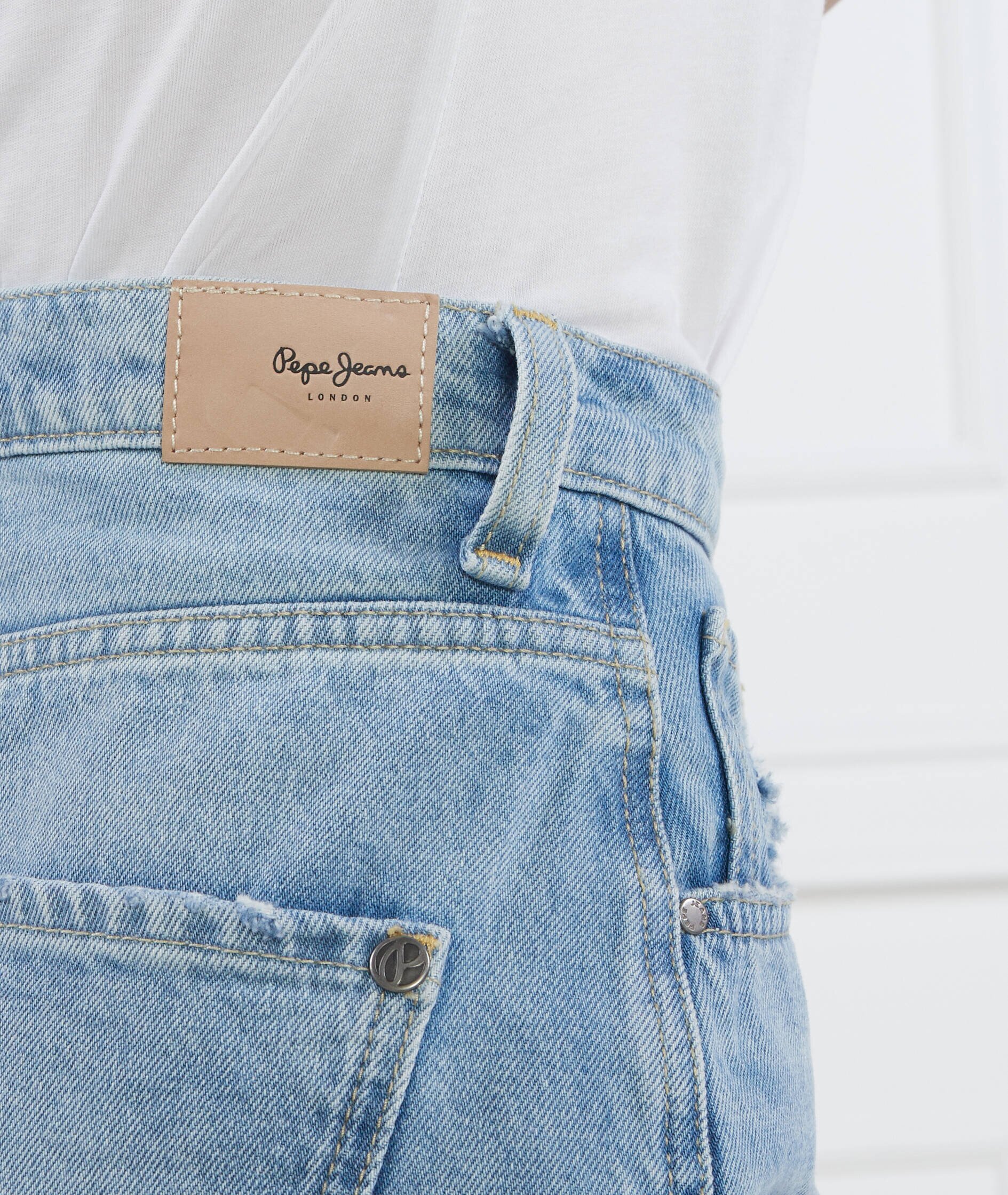 Pepe Jeans London Pantaloni scurți Rachel | Regular Fit | denim