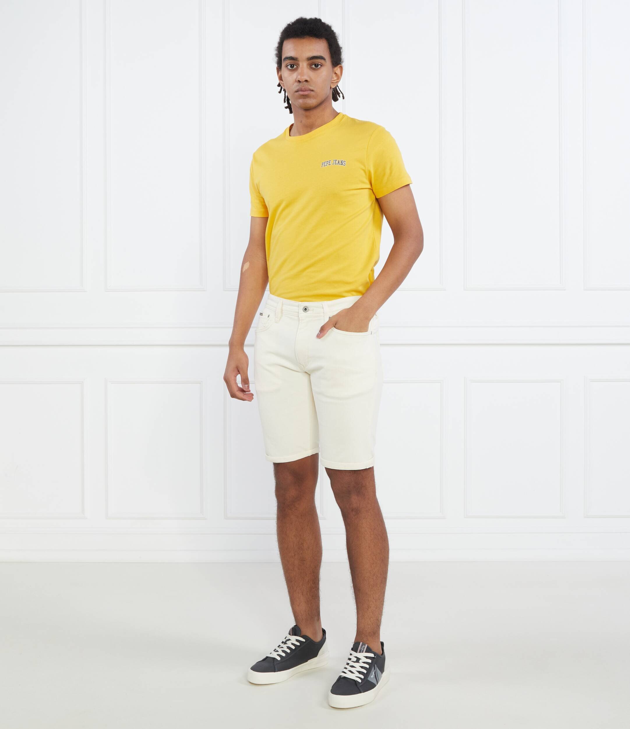 Pepe Jeans London Pantaloni scurți STANLEY | Tapered fit | denim