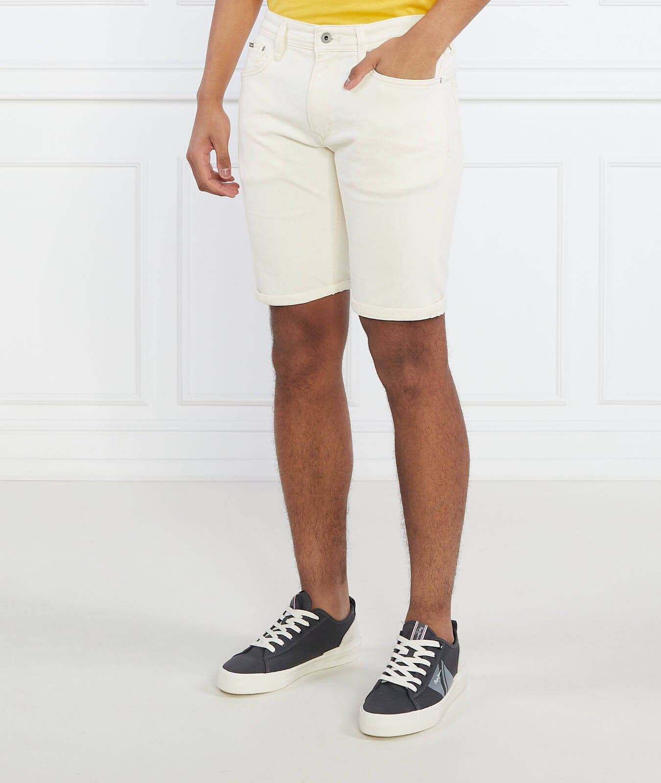 Pepe Jeans London Pantaloni scurți STANLEY | Tapered fit | denim