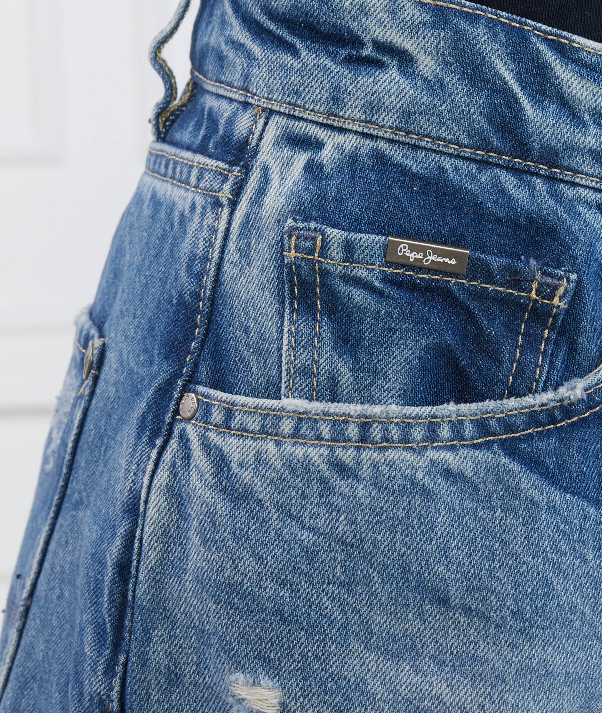 Pepe Jeans London Pantaloni scurți SUZIE | Regular Fit | denim