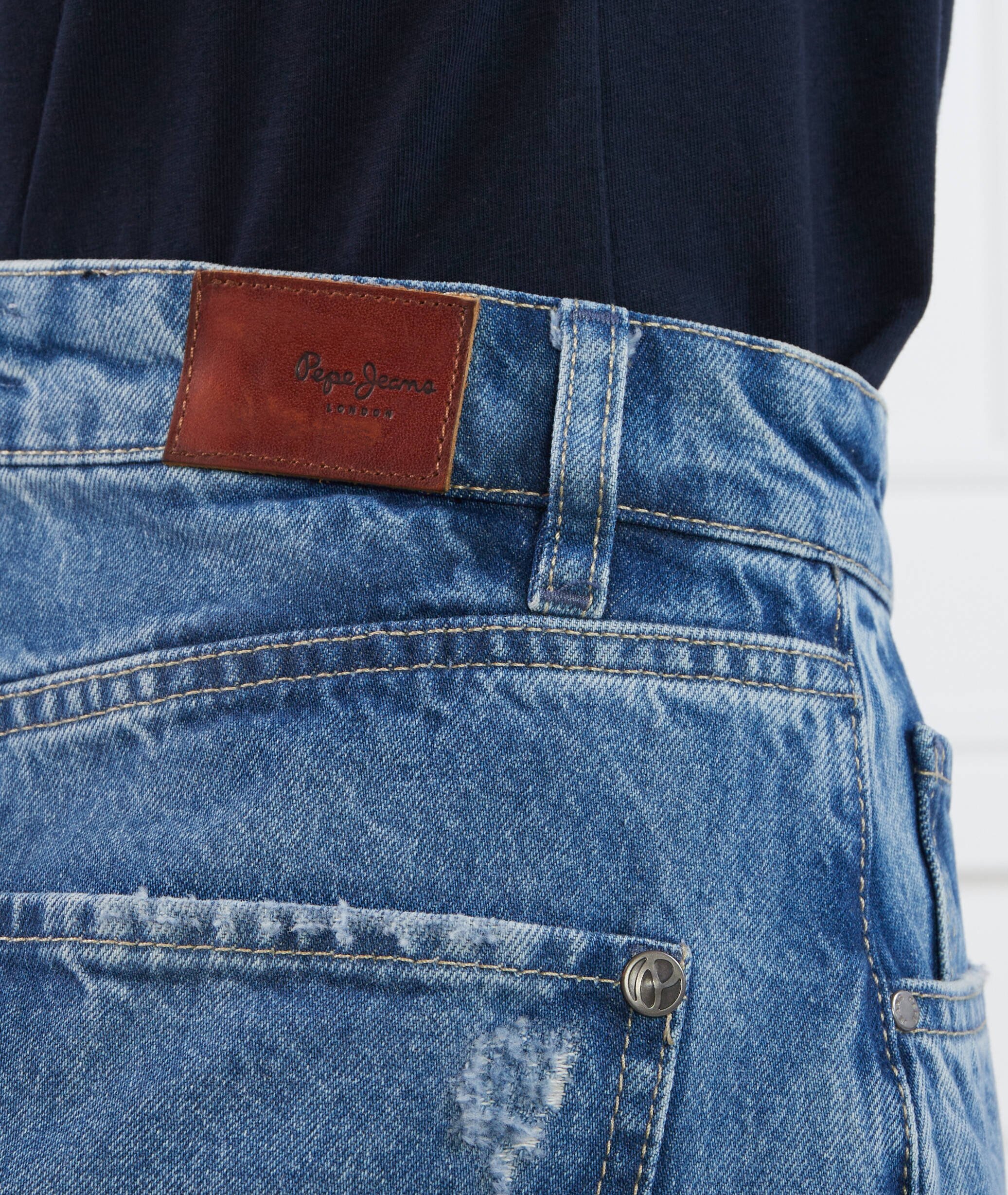 Pepe Jeans London Pantaloni scurți SUZIE | Regular Fit | denim