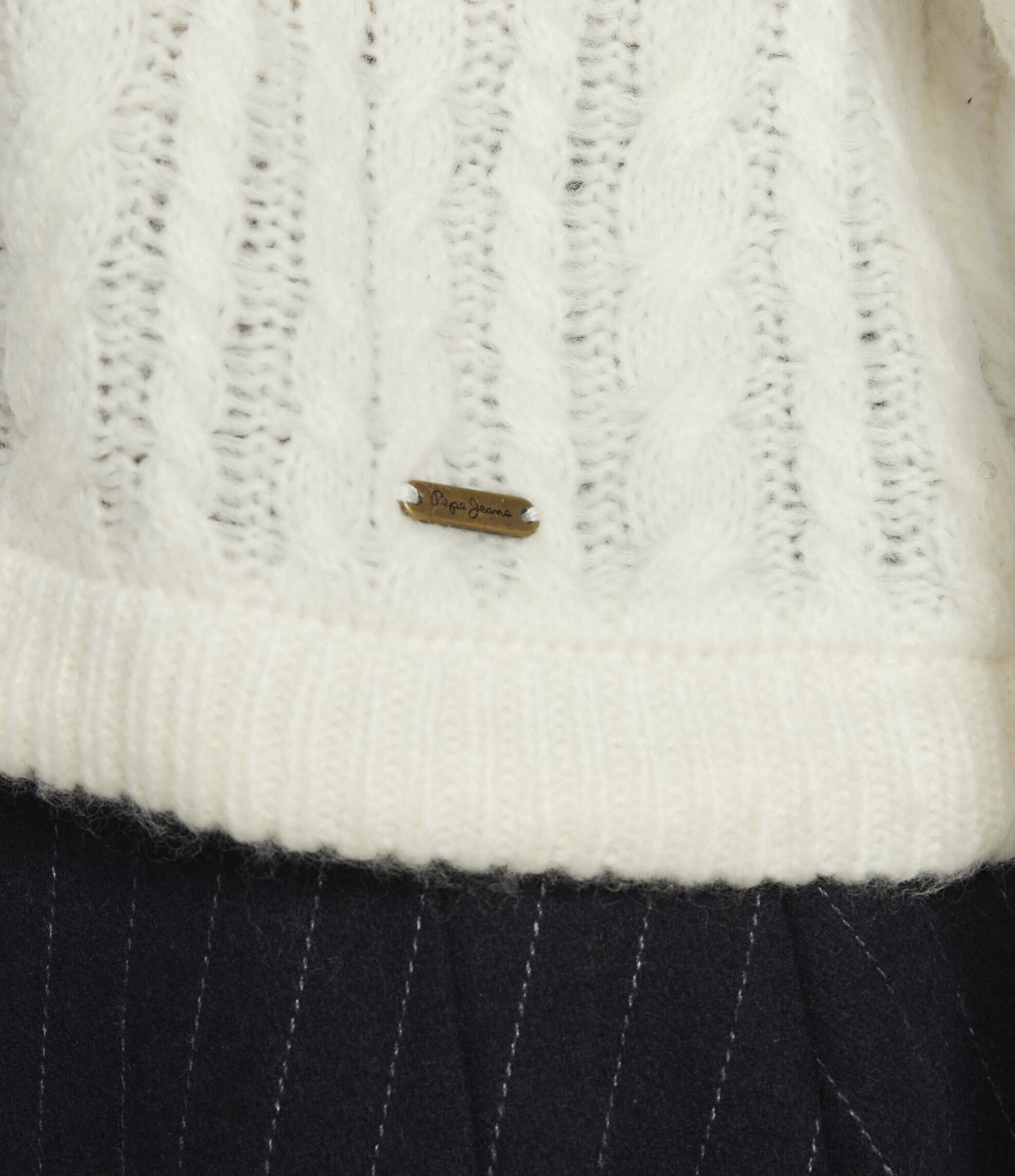 Pepe Jeans London Pulover Knits | Regular Fit cu adaos de lână