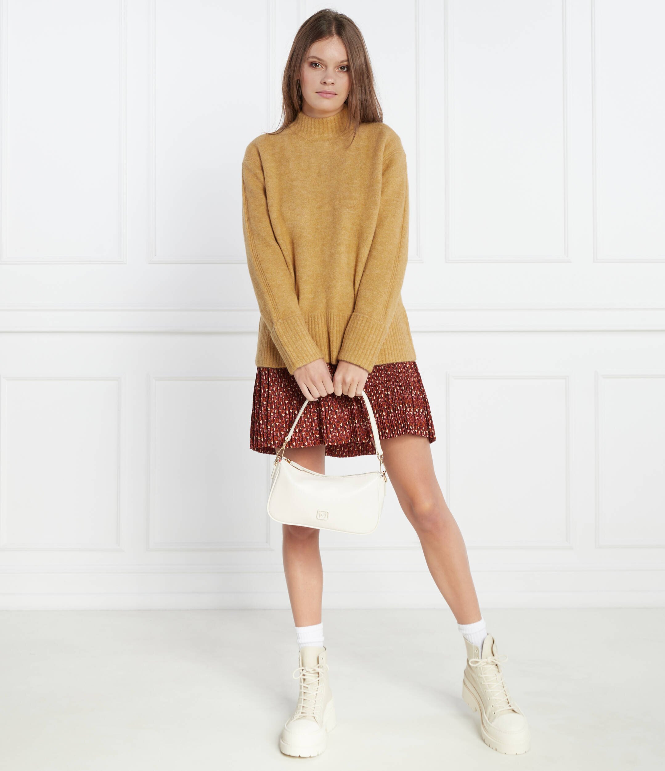 Pepe Jeans London Pulover | Loose fit cu adaos de lână