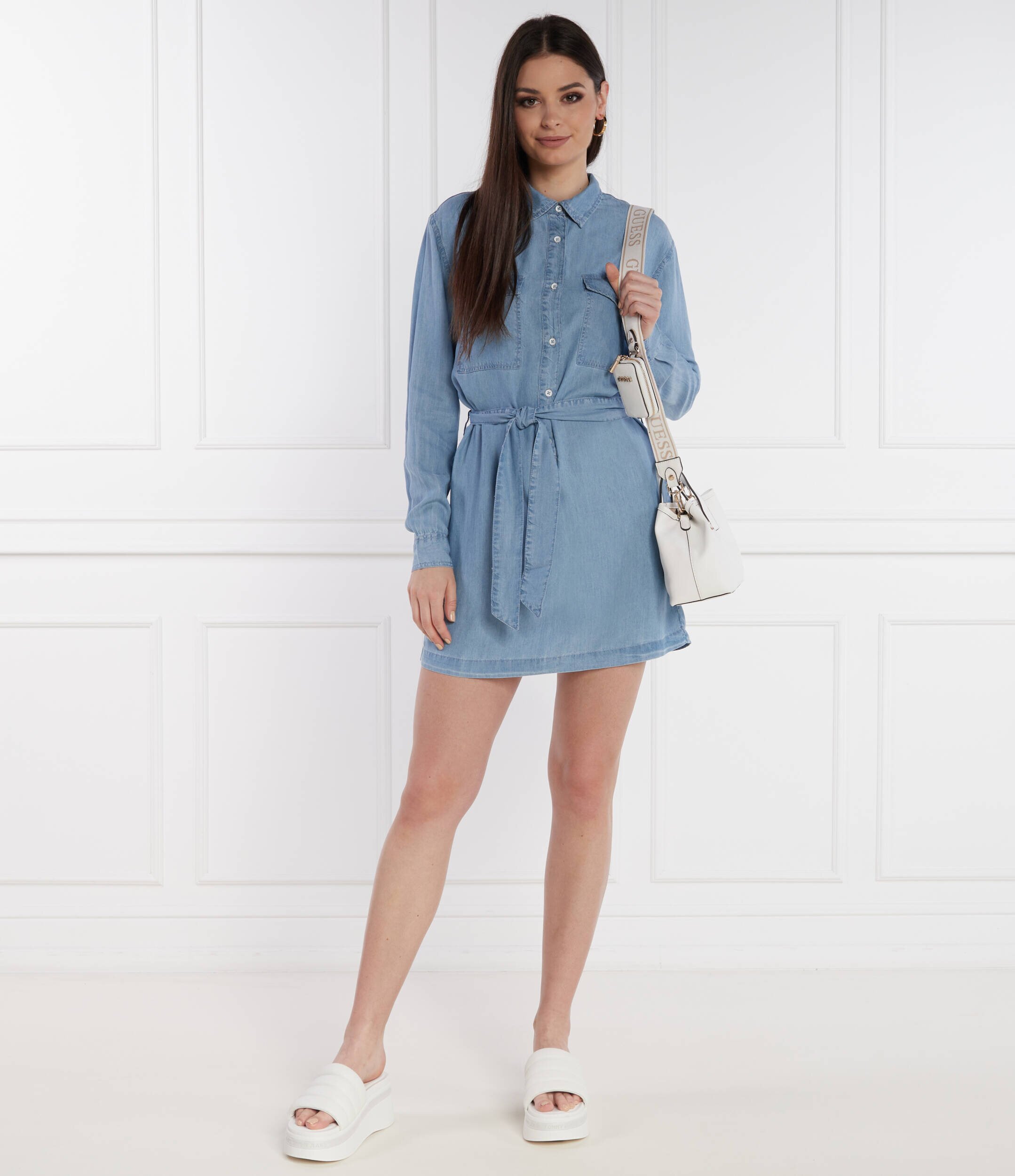 Pepe Jeans London Rochie cu cordon ERINE