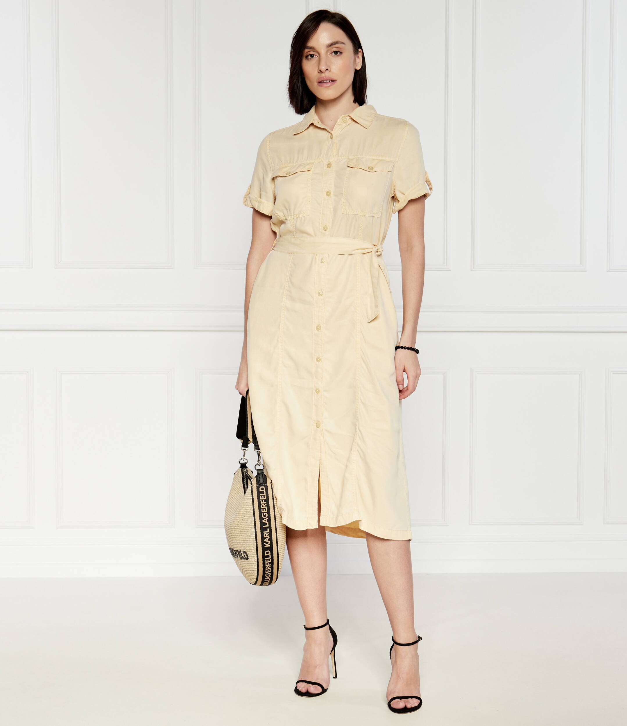Pepe Jeans London Rochie cu cordon EVELINDA