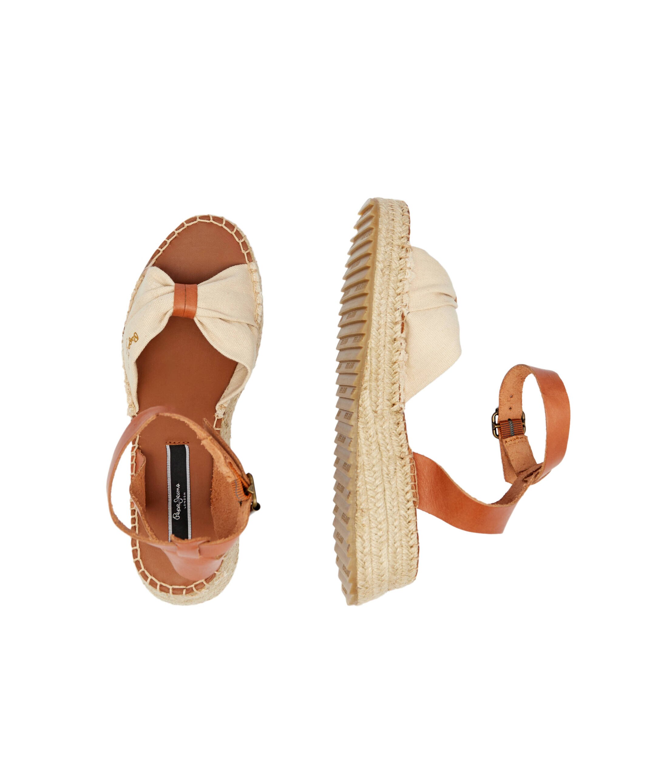 Pepe Jeans London Sandale Kate One cu adaos de piele