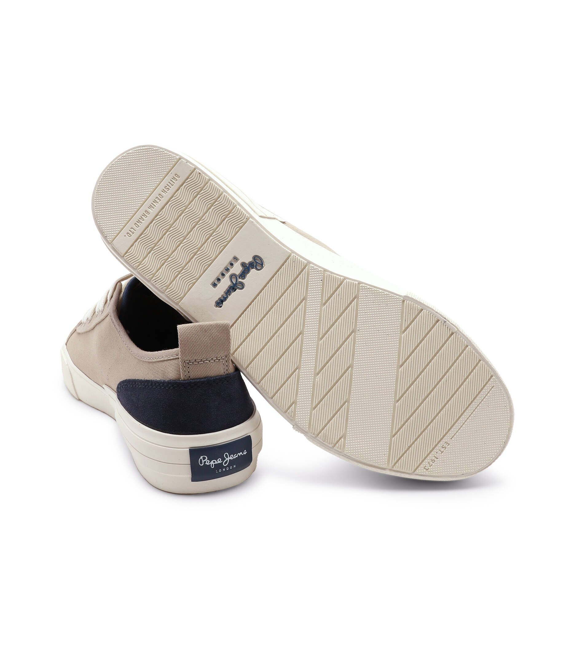 Pepe Jeans London Teniși ALLEN FLAG cu adaos de piele