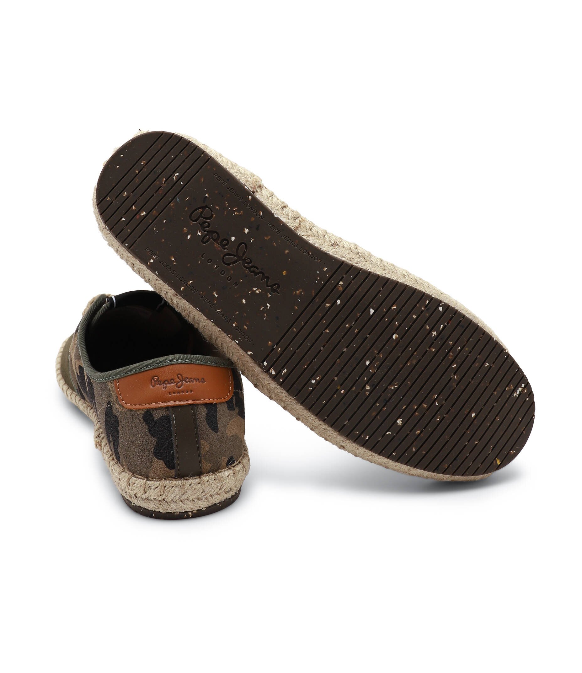 Pepe Jeans London Teniși TOURIST CLAIC CAMO cu adaos de piele