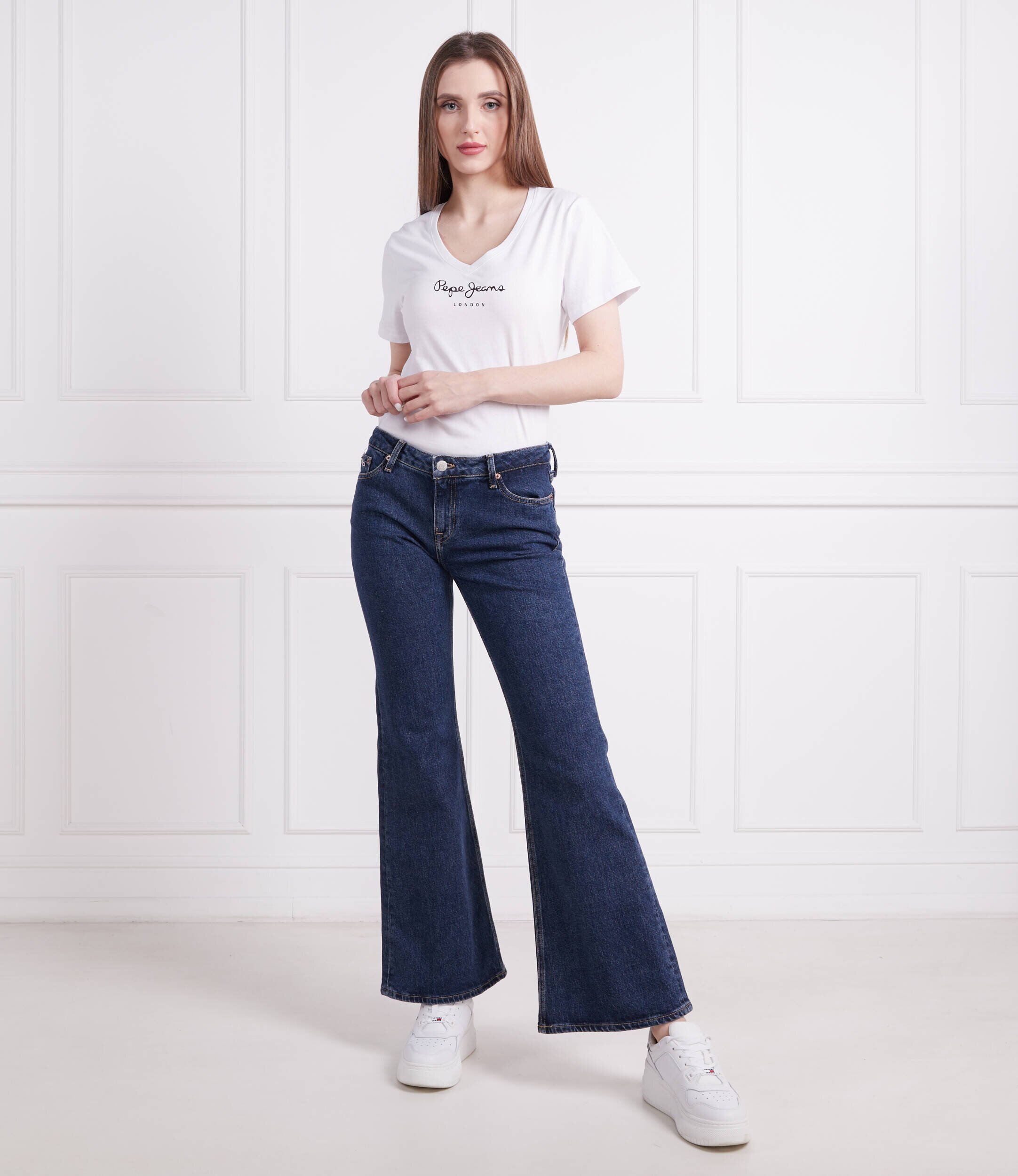 Pepe Jeans London Tricou WENDY V NECK | Regular Fit