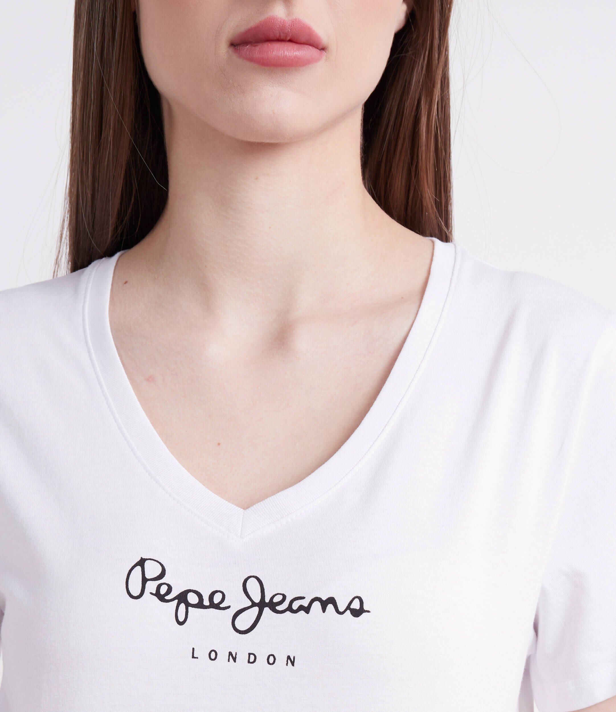 Pepe Jeans London Tricou WENDY V NECK | Regular Fit