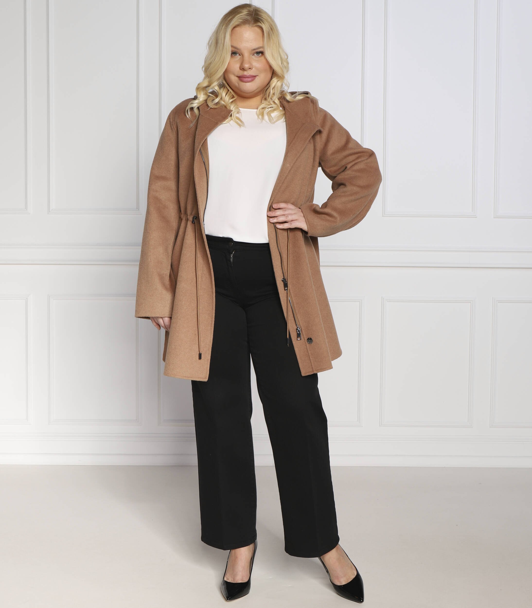 PERSONA BY MARINA RINALDI Bluză BELLA pluse size | Regular Fit | z dodatkiem jedwabiu