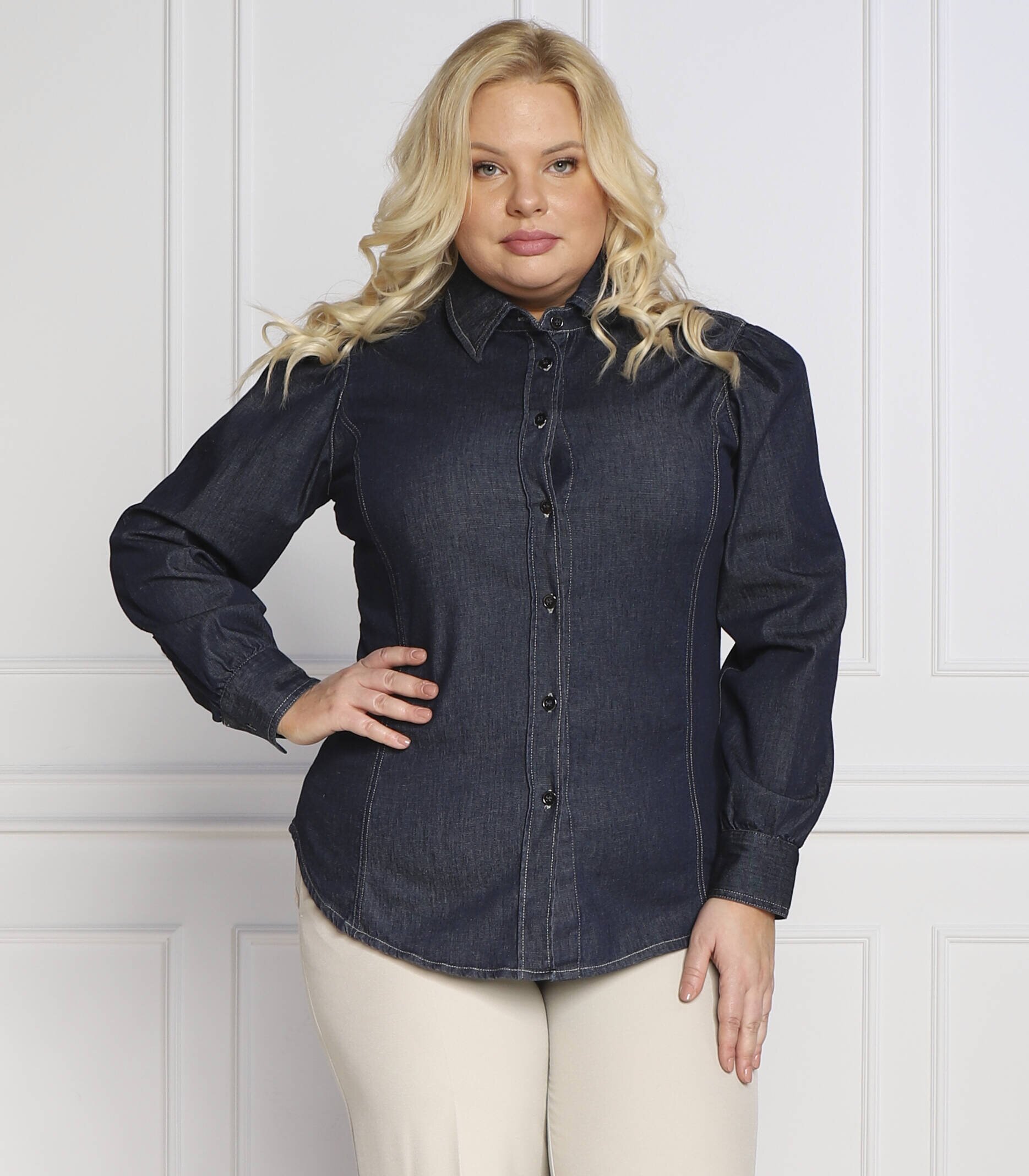 PERSONA BY MARINA RINALDI Cămașă BOLZANO Plus size | Regular Fit