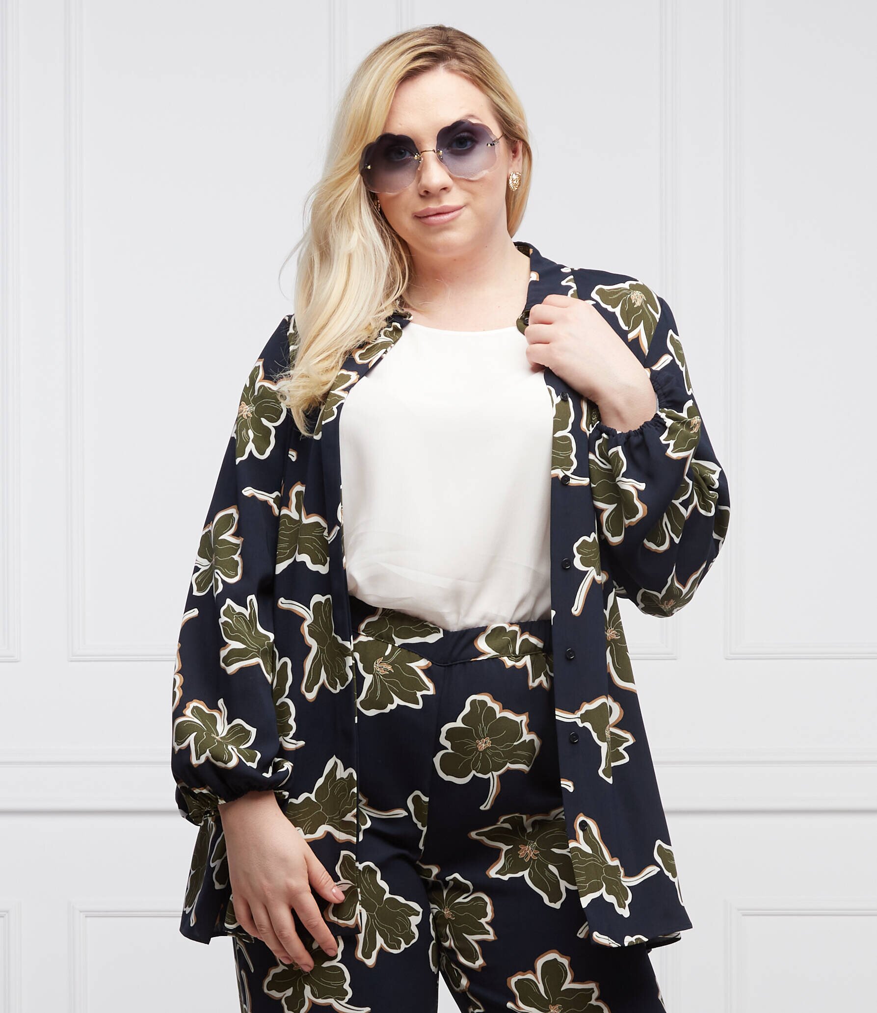PERSONA BY MARINA RINALDI Cămașă FELCE Plus size| Regular Fit