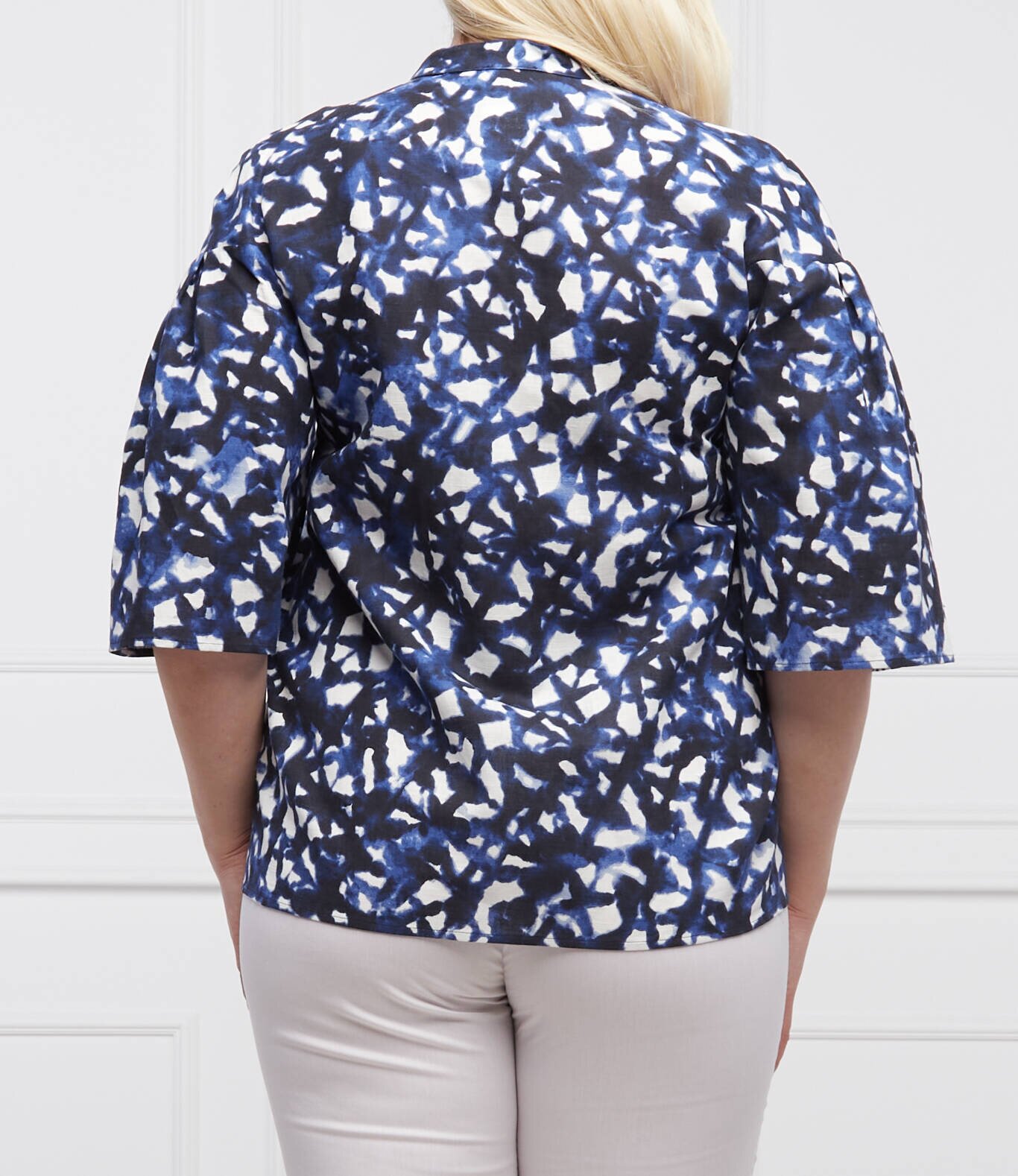 PERSONA BY MARINA RINALDI Cămașă FINIRE Plus size | Regular Fit | | cu adaos de in