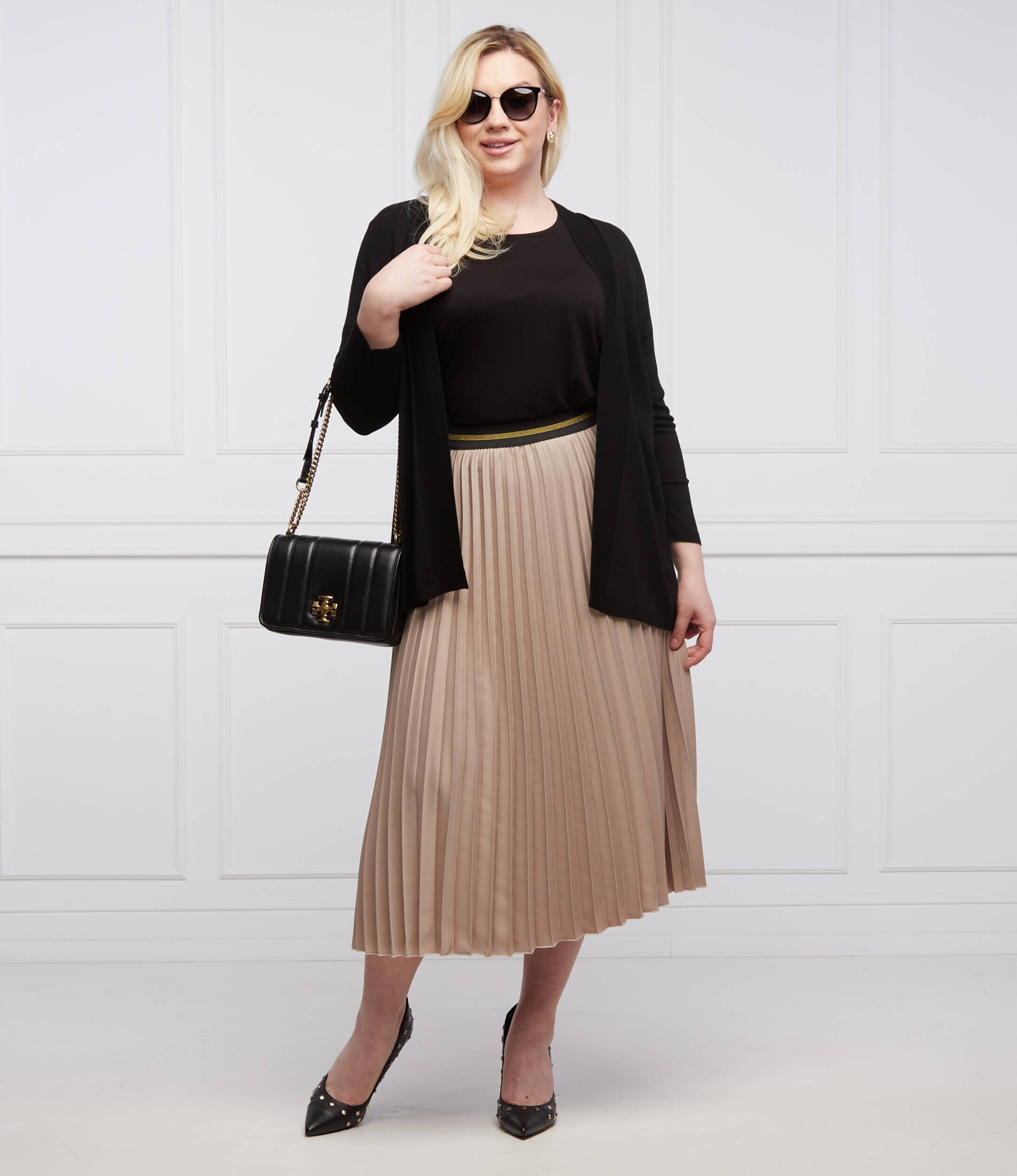 PERSONA BY MARINA RINALDI Cardigan MENTA Plus size | Relaxed fit