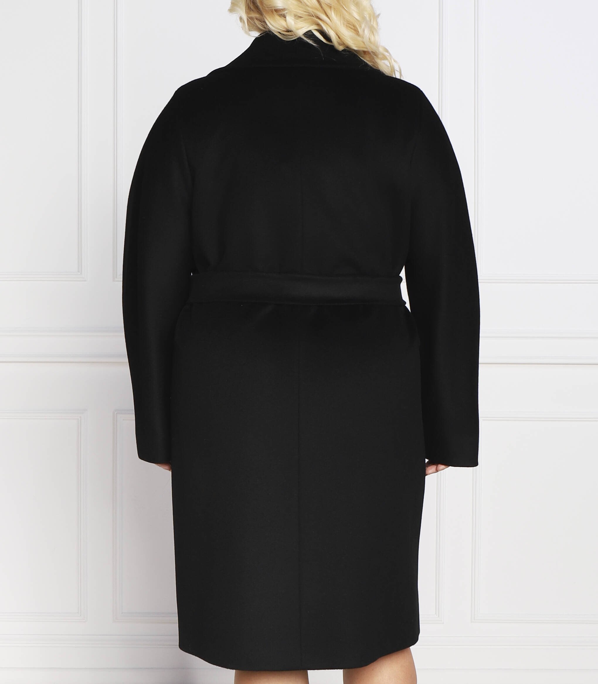 PERSONA BY MARINA RINALDI de lână palton tarina plus size