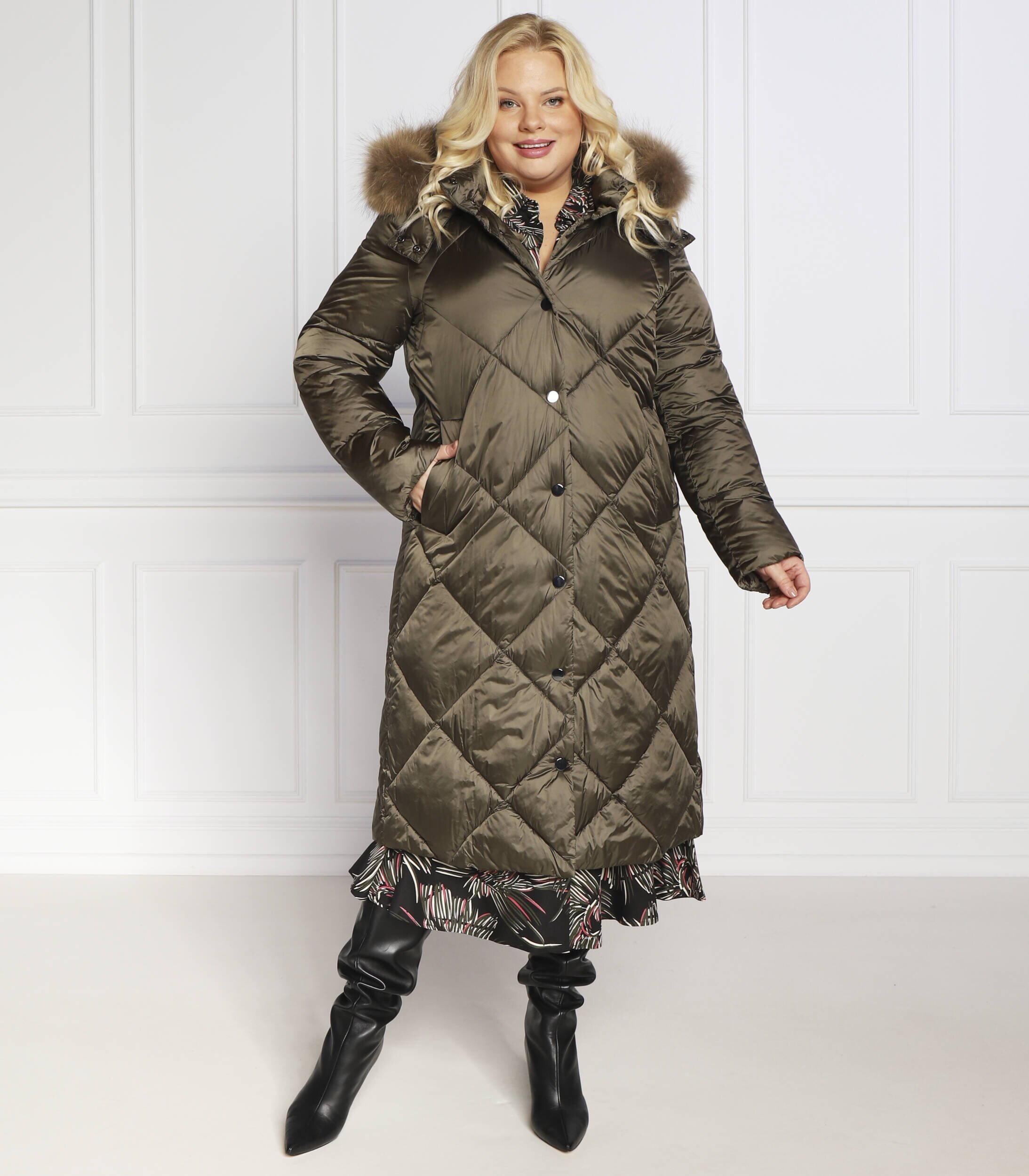 PERSONA BY MARINA RINALDI Geacă PASTELLO plus size | Straight fit