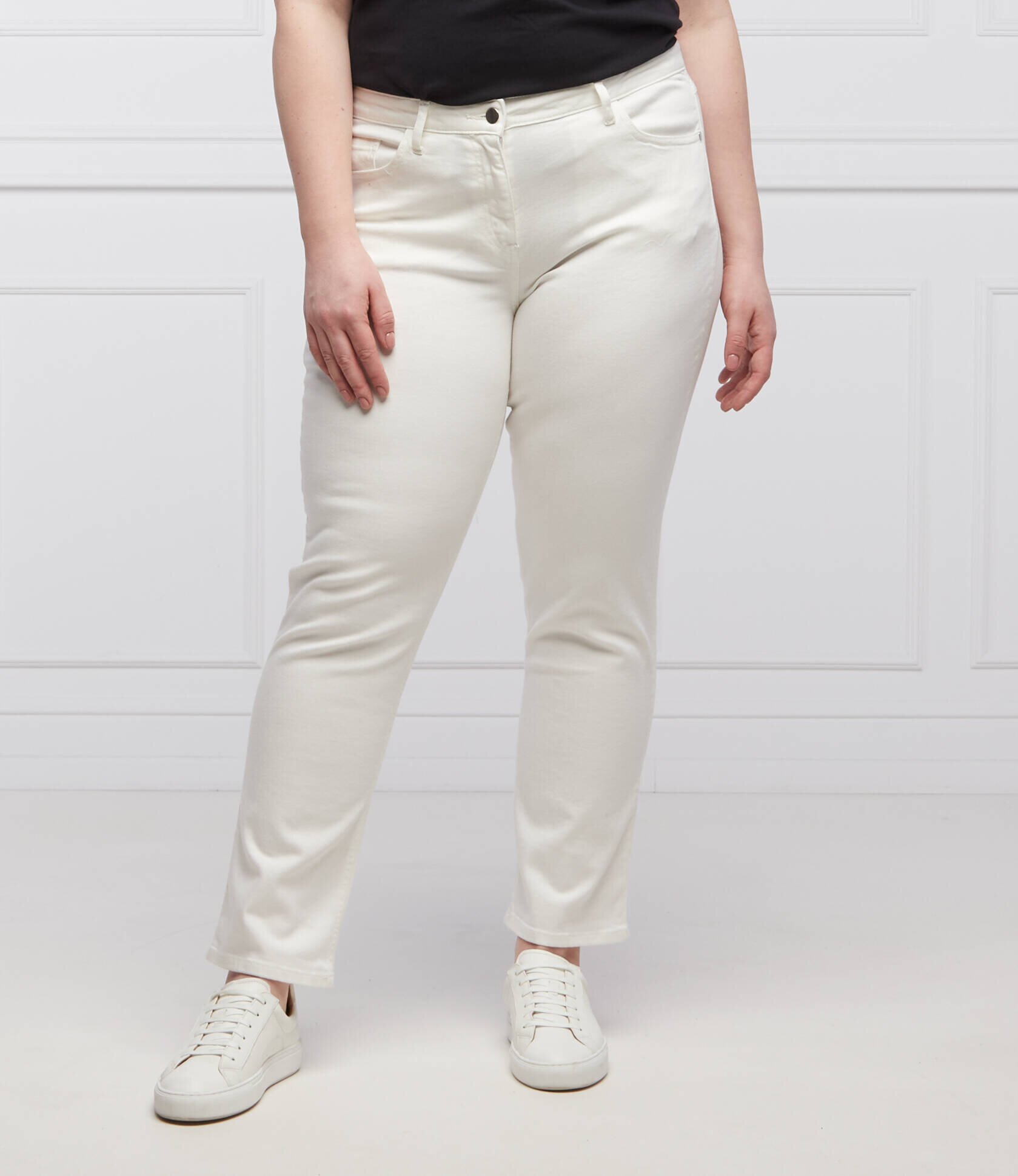 PERSONA BY MARINA RINALDI Pantaloni RAFIA Plus size| Regular Fit