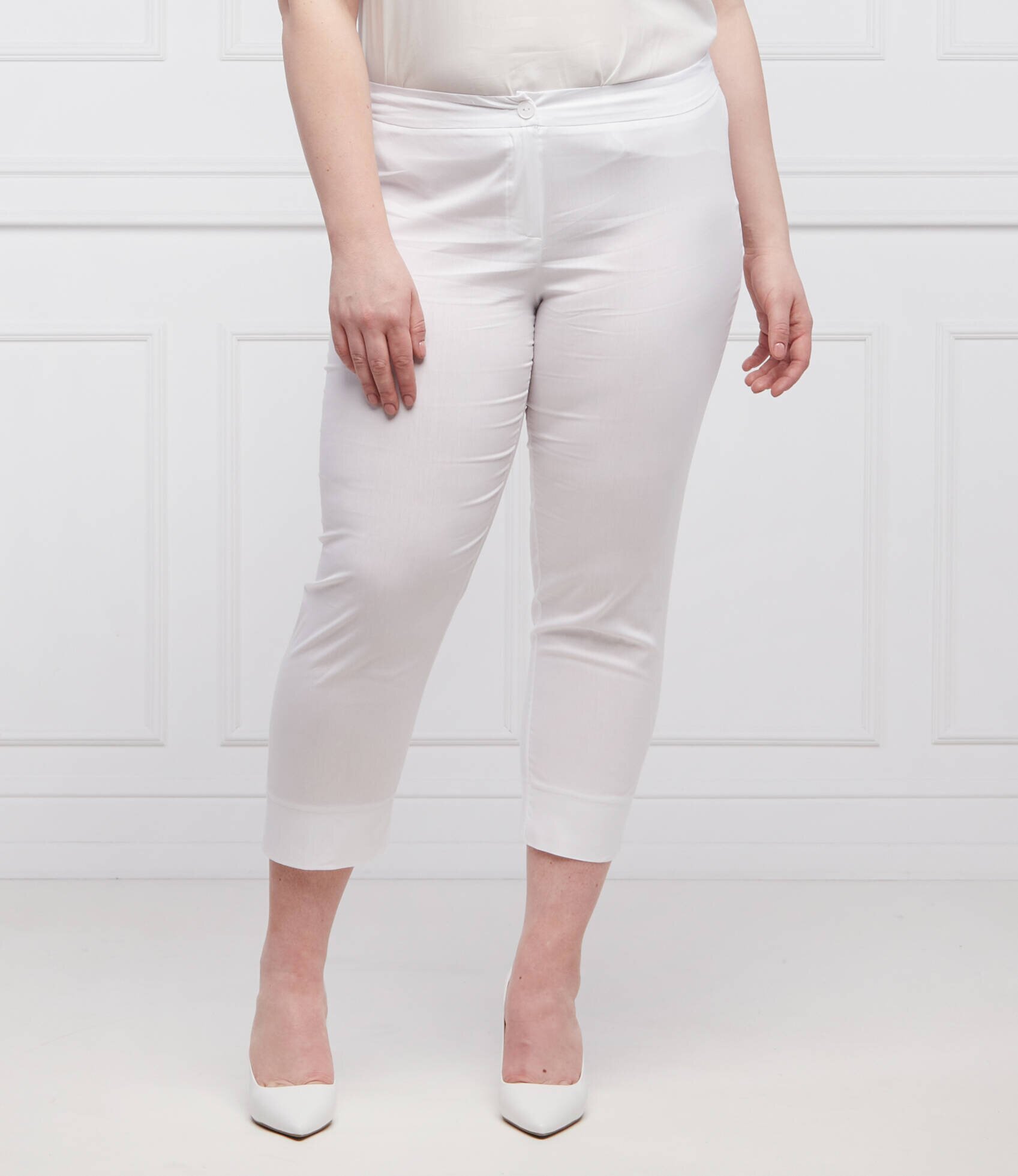PERSONA BY MARINA RINALDI Pantaloni RENZO Plus size | Slim Fit