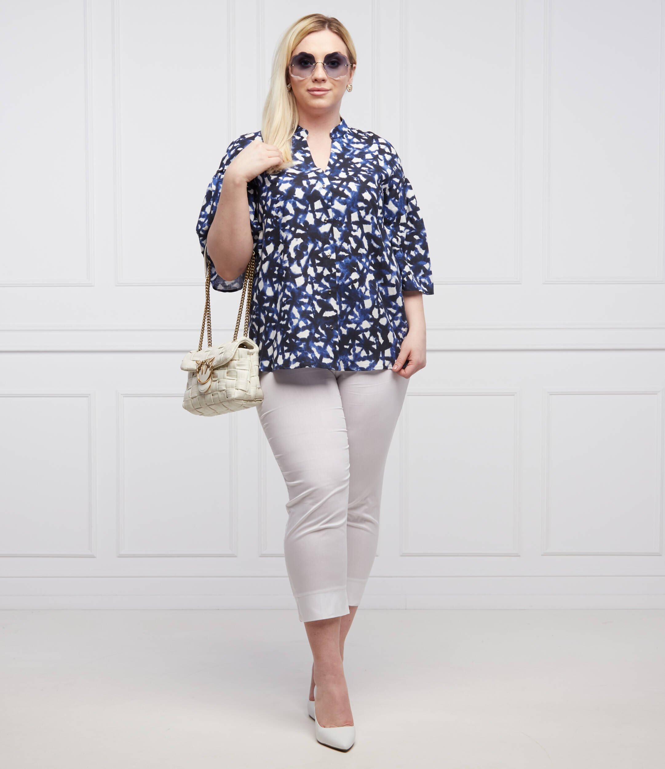 PERSONA BY MARINA RINALDI Pantaloni RENZO Plus size | Slim Fit