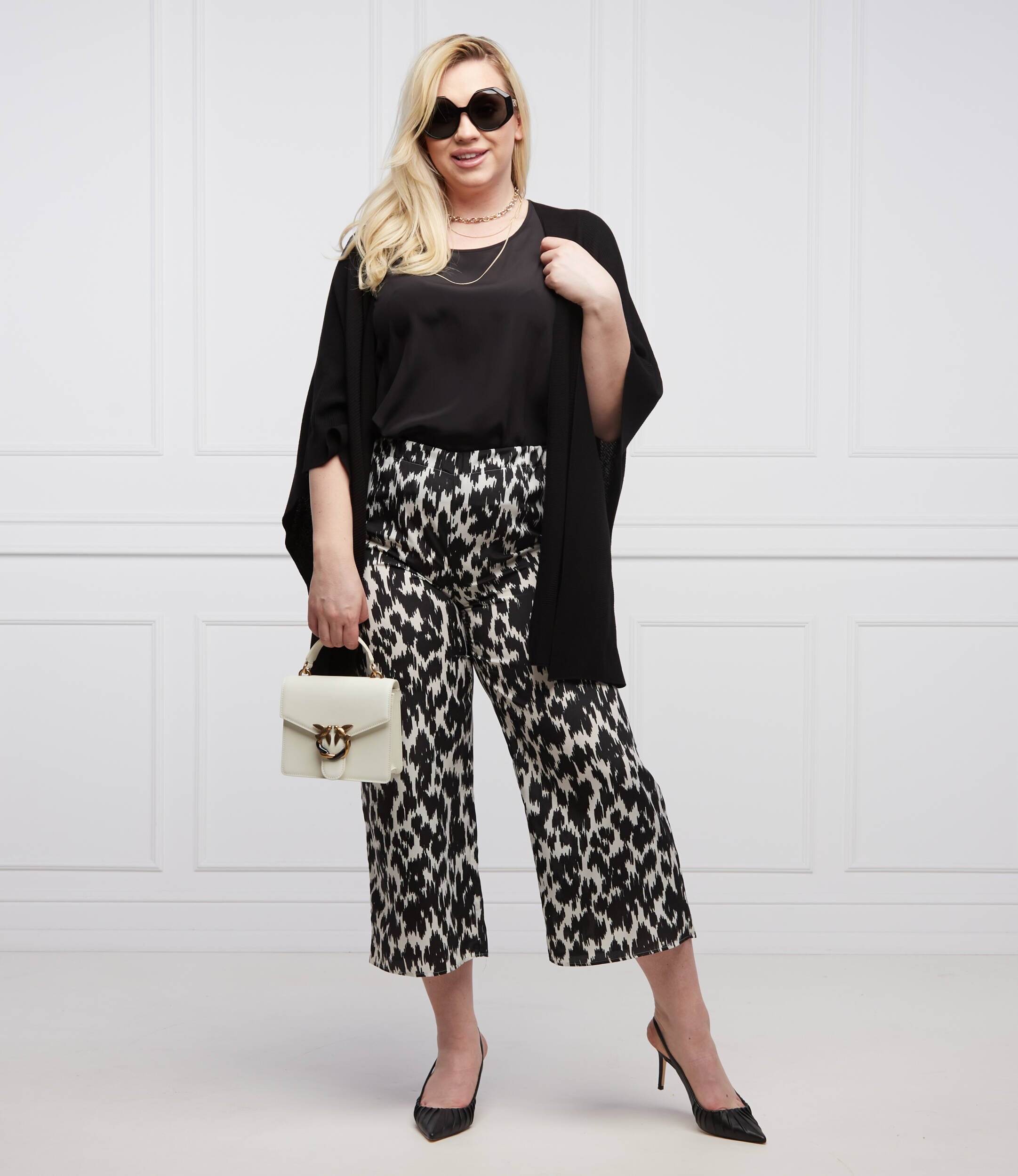 PERSONA BY MARINA RINALDI Pantaloni RIVA Plus size | Straight fit