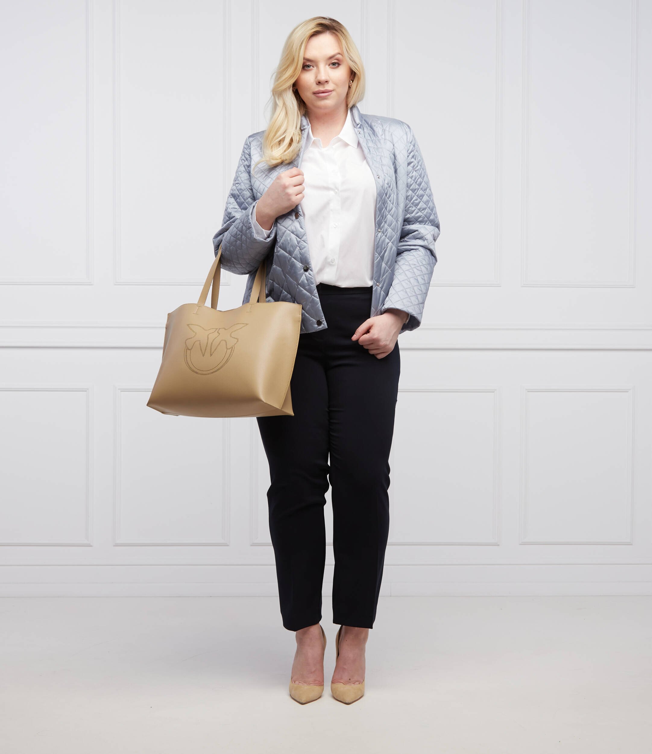 PERSONA BY MARINA RINALDI Pantaloni țigarete REGINA Plus size | Regular Fit
