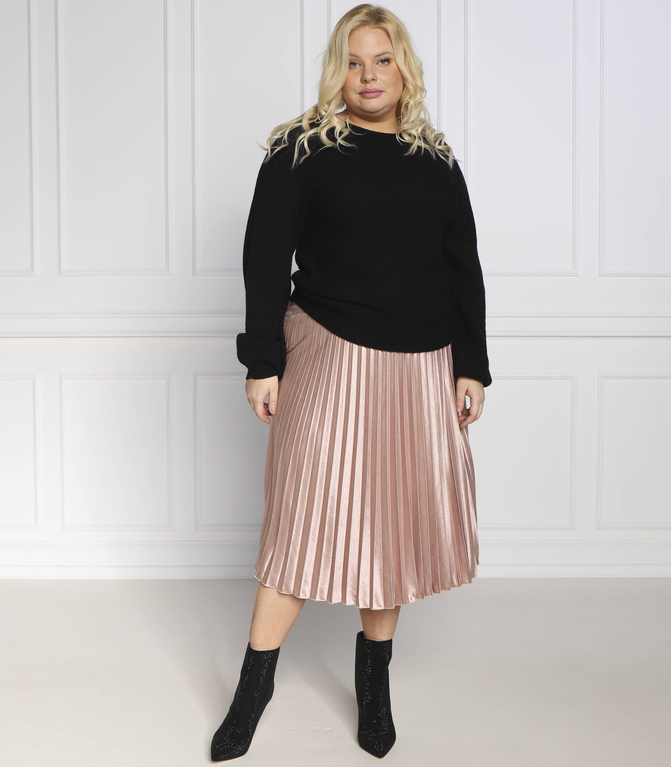 PERSONA BY MARINA RINALDI Pulover ATLANTICO Plus size | Regular Fit cu adaos de lână