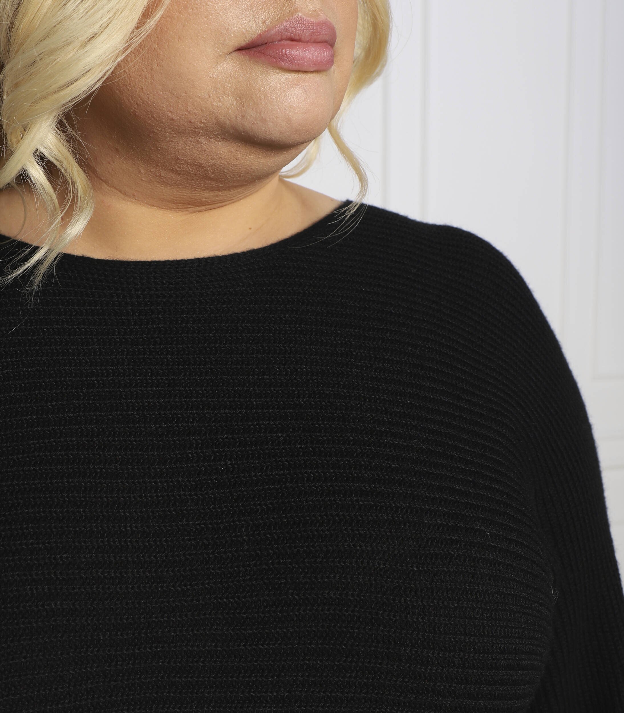 PERSONA BY MARINA RINALDI Pulover ATLANTICO Plus size | Regular Fit cu adaos de lână